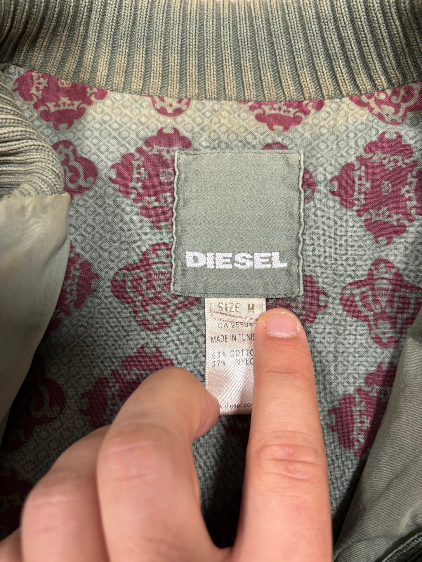 Chaqueta Cargo Diesel 00s Vintage - M