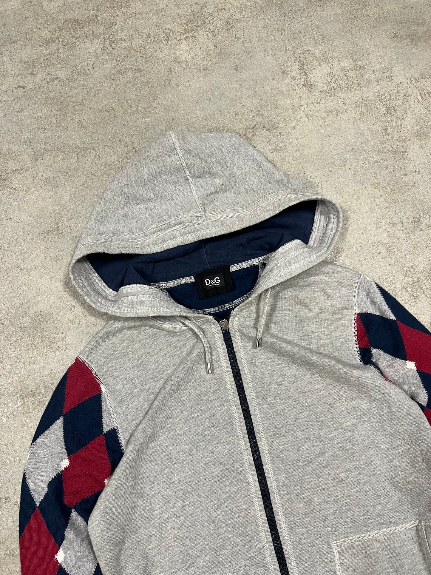Jersey Hoodie Vintage Dolce & Gabbana 00’s - M