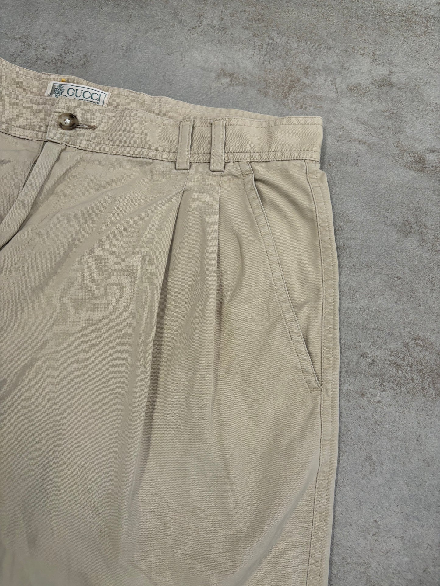 Shorts Chinos Gucci 80s Vintage - M