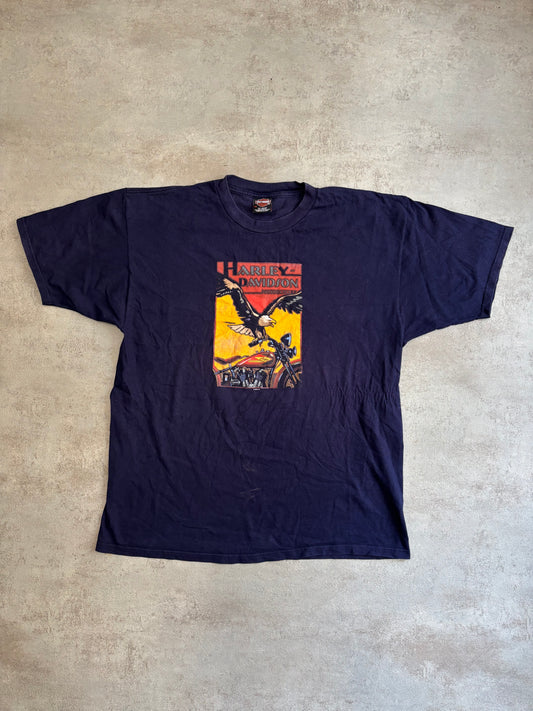 Camiseta England Harley Davidson 2005 Vintage - XXL