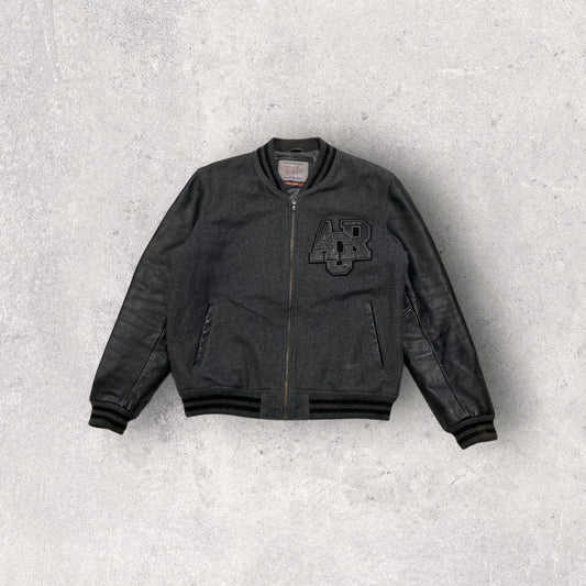 RedSkins 90s Vintage Leather Jacket - L