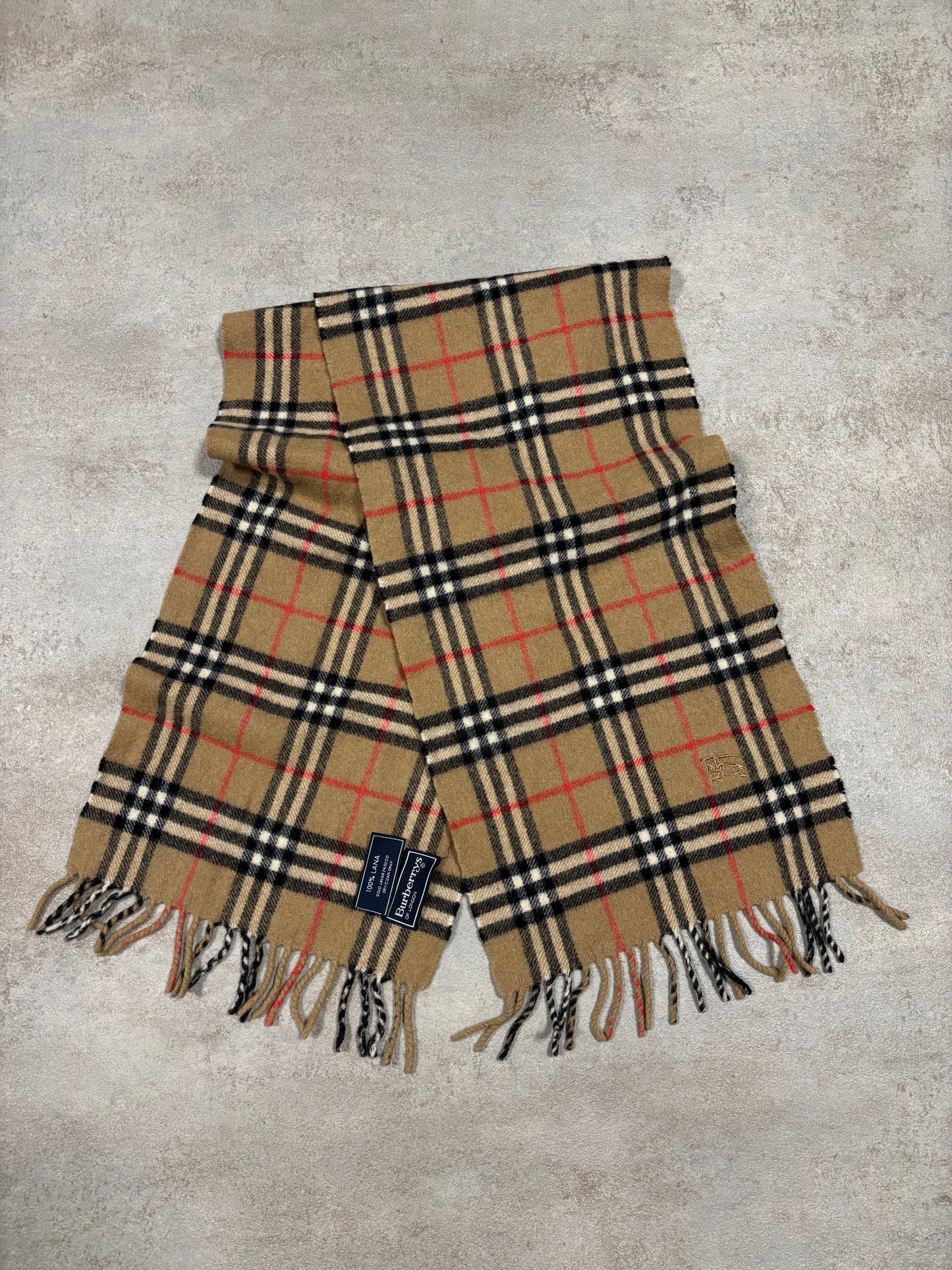 Bufanda ‘Nova Check’ Burberry 00s Vintage