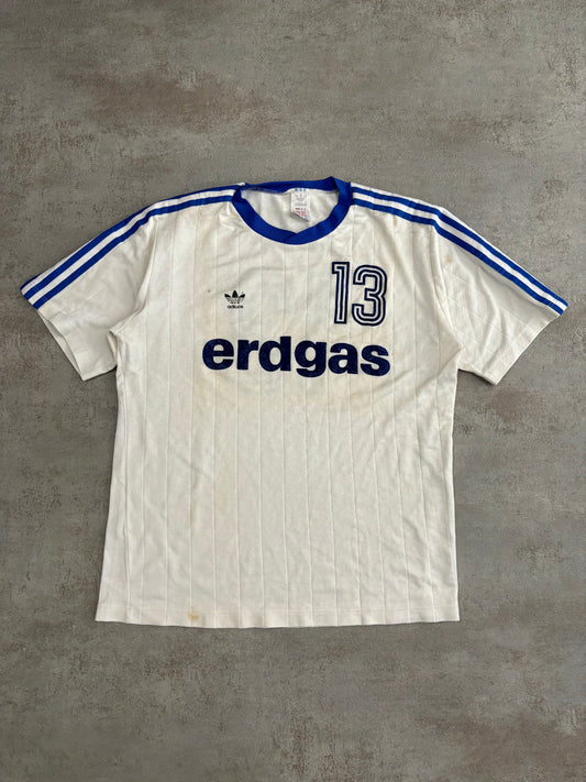 Camiseta Adidas Futbol Alemán Match Worn 13 80s Vintage - M