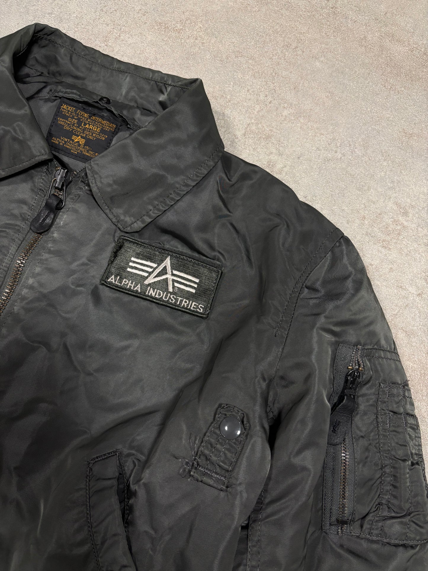 Chaqueta Bomber MA-1 Alpha Industries 00s Vintage - L