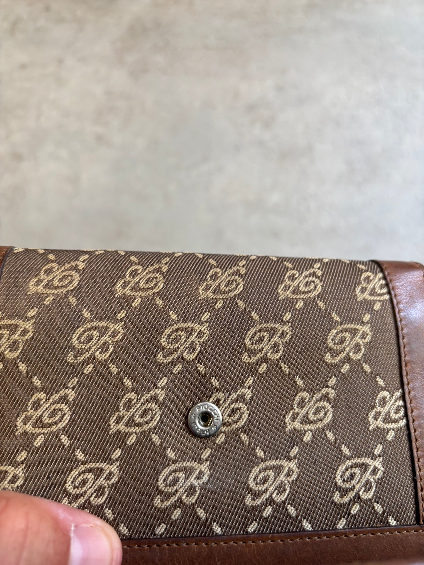 Cartera Monogram Blumarine 00s Vintage