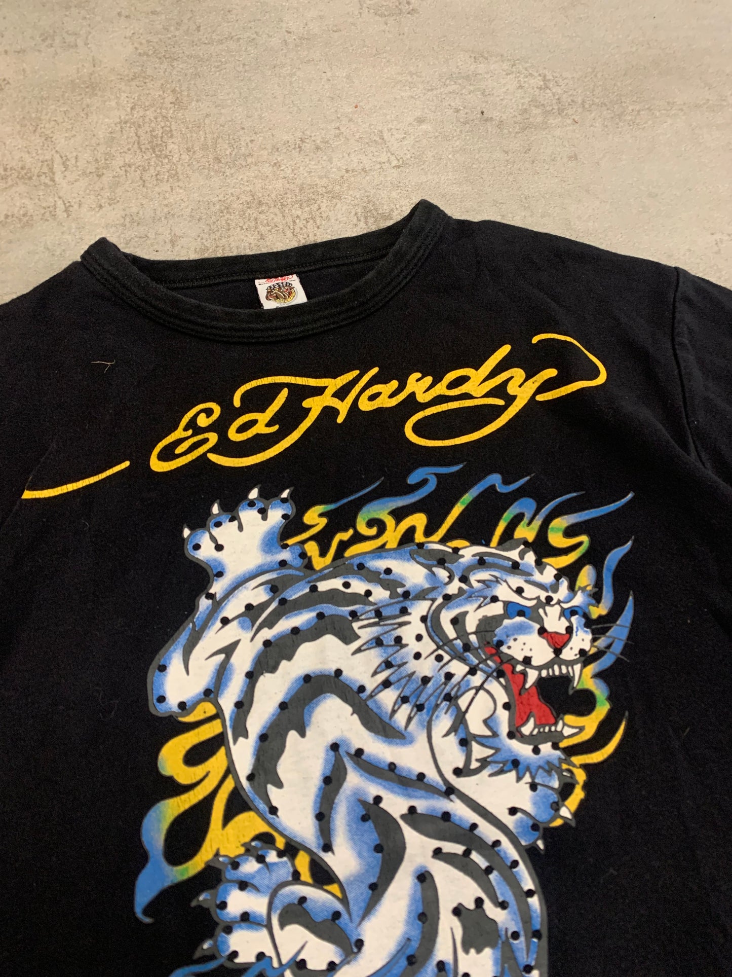 Camiseta Vintage Ed Hardy Y2K - S