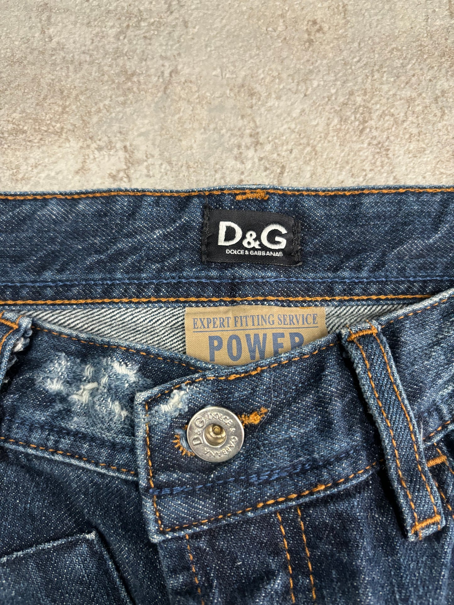 Patchwork D&amp;G 00s Vintage Pants - M