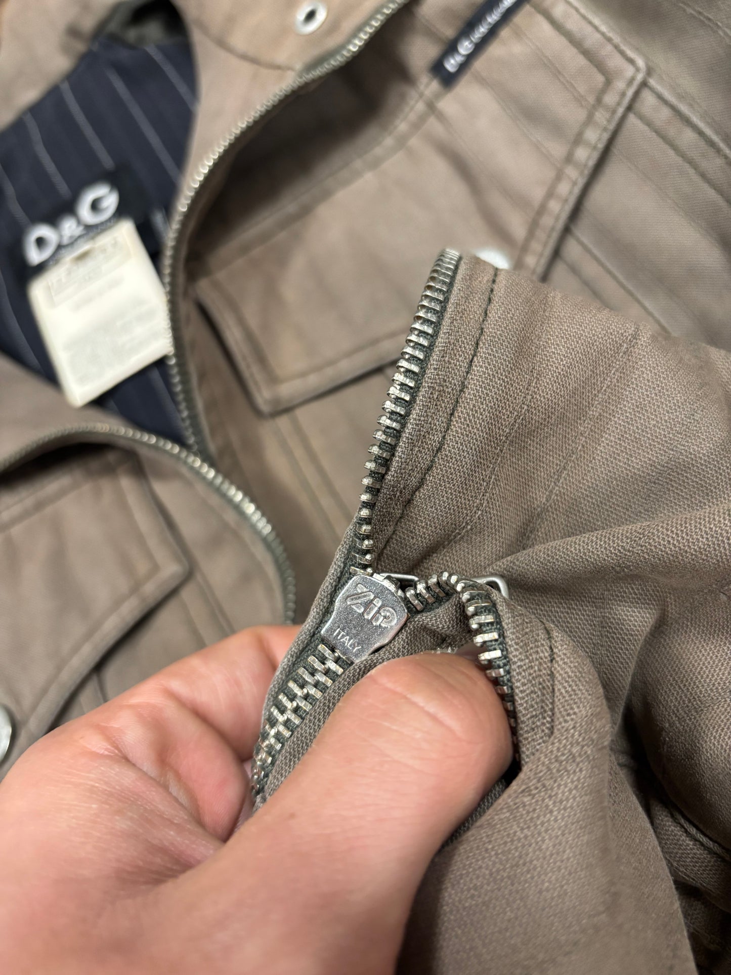 Chaqueta Cargo ‘Sun Faded’ Dolce & Gabbana Archive 2003 Vintage - M