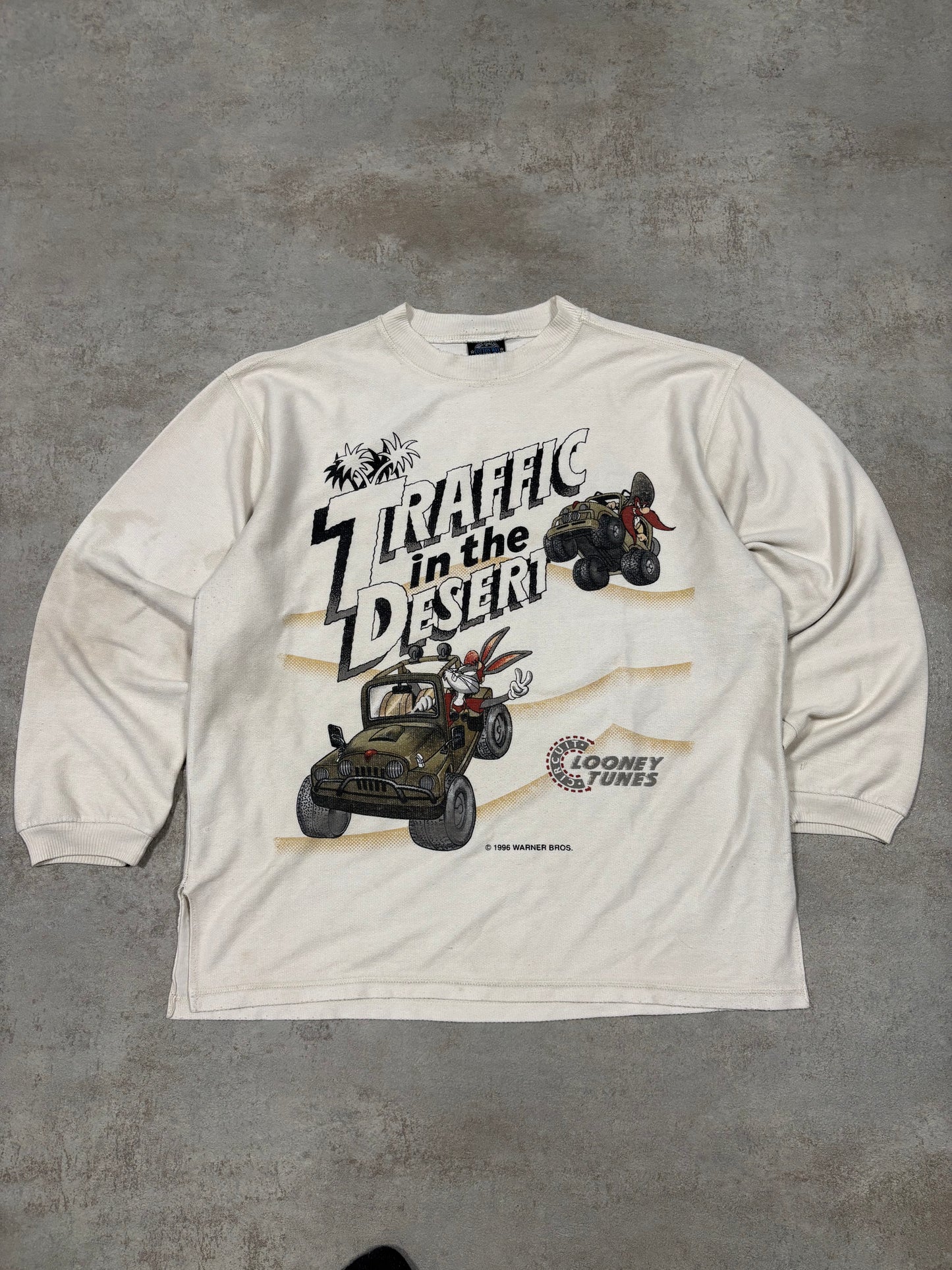 Sudadera Gráfica ‘Loose Fit’ Looney Tunes 1996 Vintage - L