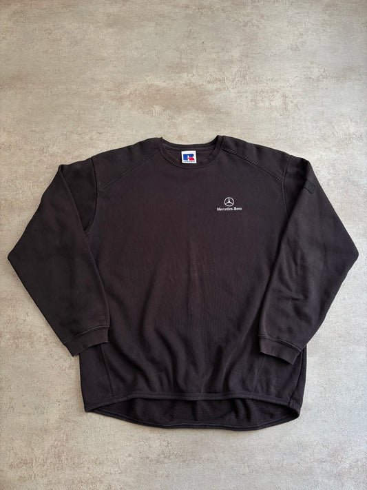 Sudadera Russell Athletic Mercedes Benz 00s Vintage - L