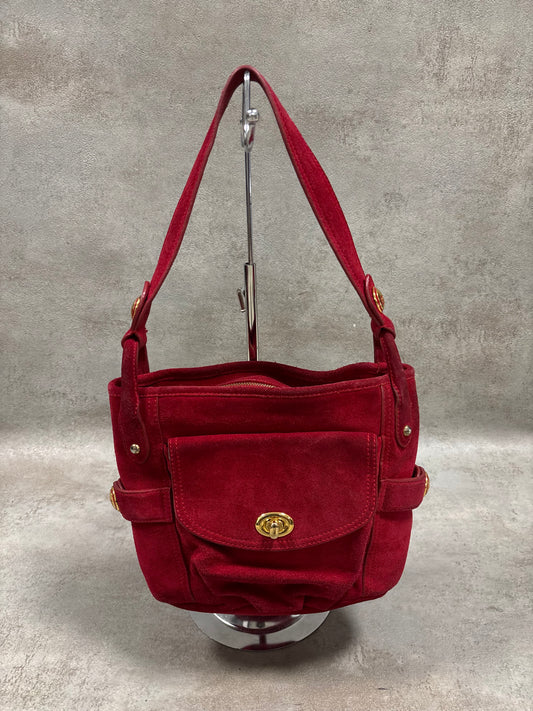 Bolso Hombro ‘Suede’ Gianfranco Ferré 00s Vintage