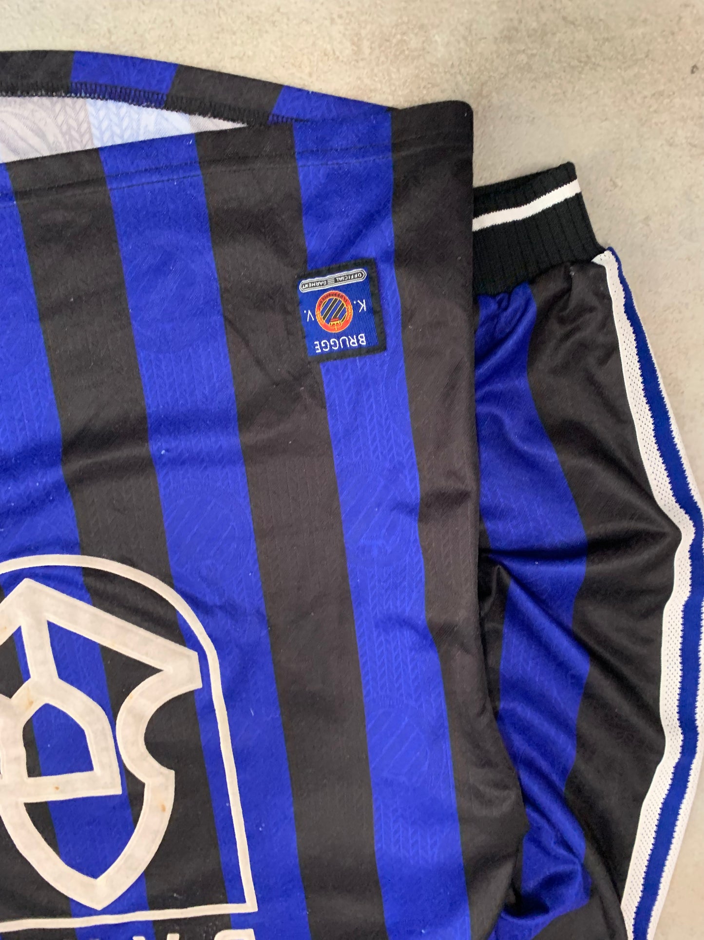 Camiseta Fútbol Vintage Adidas Brugge 1997 Kit - L