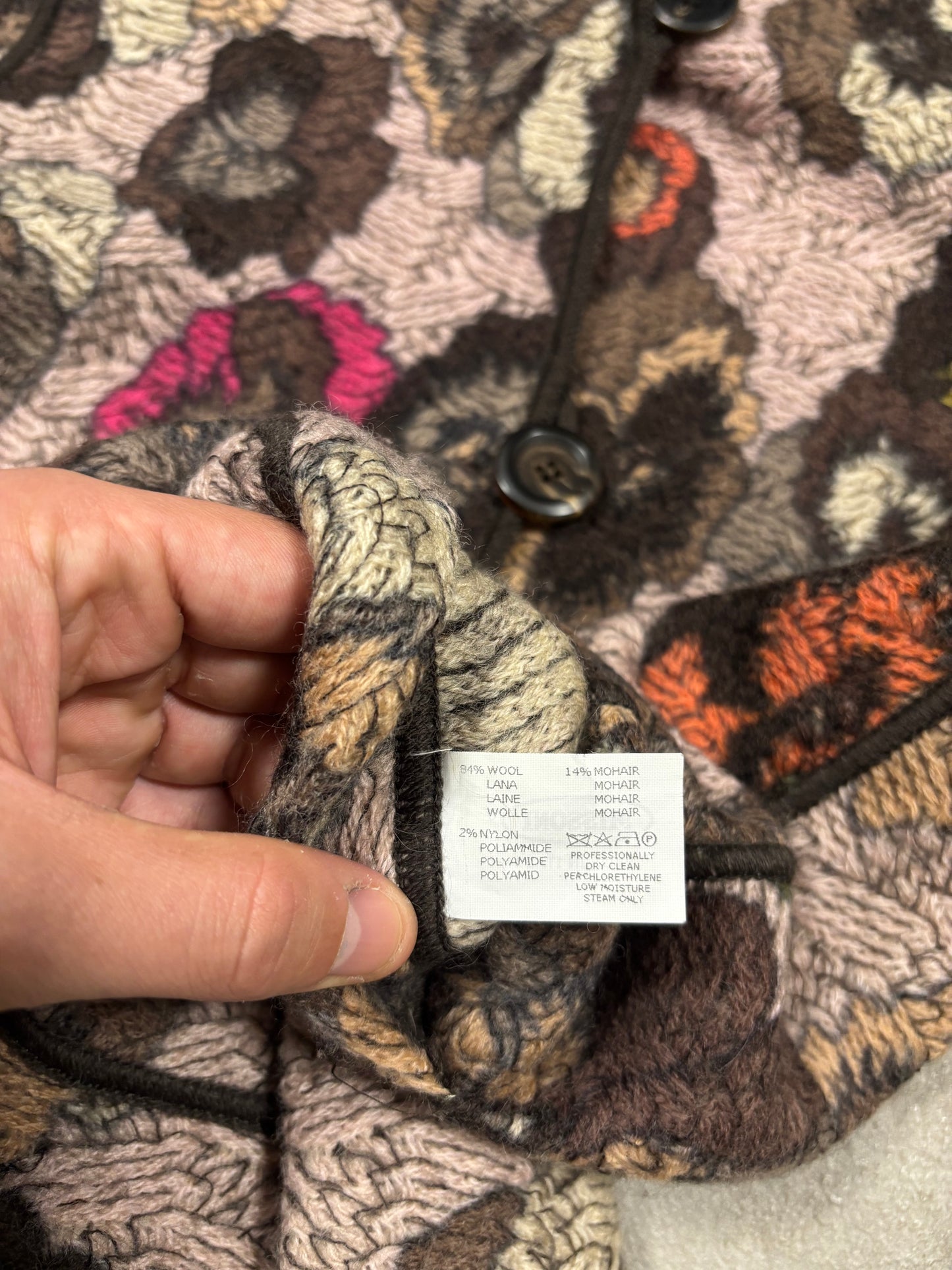 Jersey Cardigan Doble Abotonado Missoni ‘Double’ 00s Vintage - M