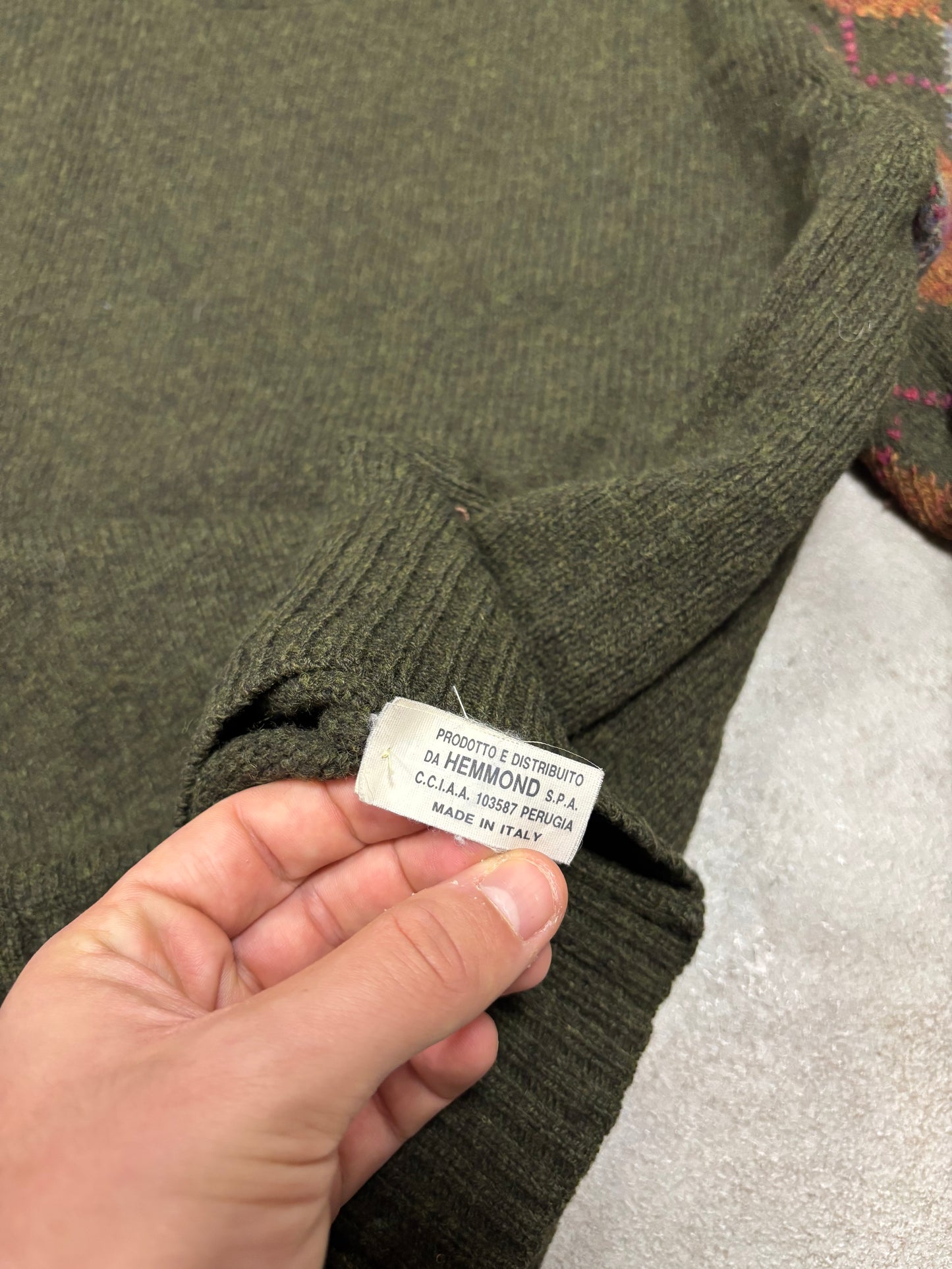 Jersey Rombos Yves Saint Laurent 90s Vintage - M