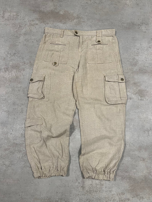 Pantalones Cargo ‘Hemp’ Cáñamo Vintage Dolce & Gabbana 2000’s - S