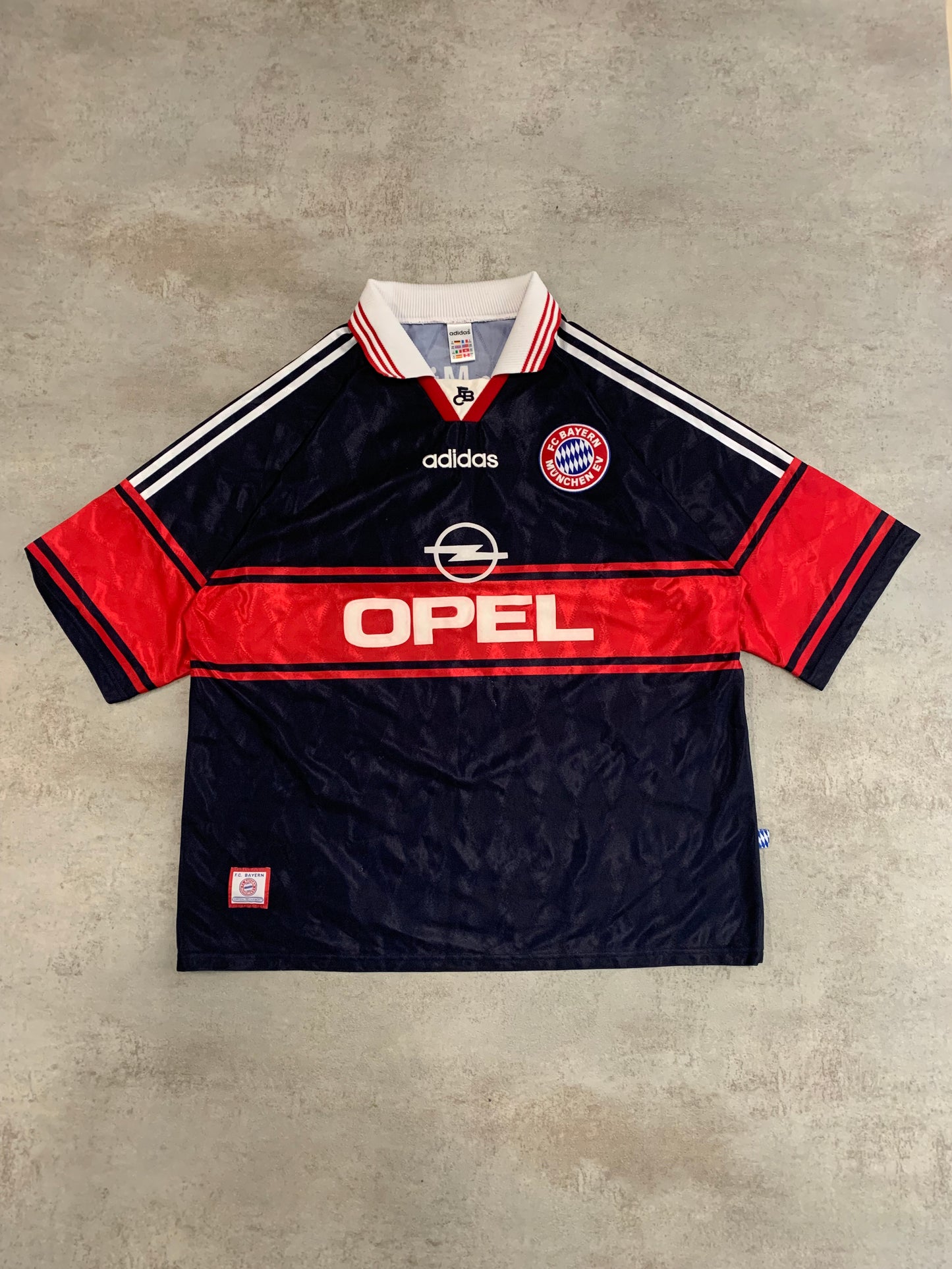 Camiseta Fútbol Vintage Bayern Múnich 1998/99 Kit - XL