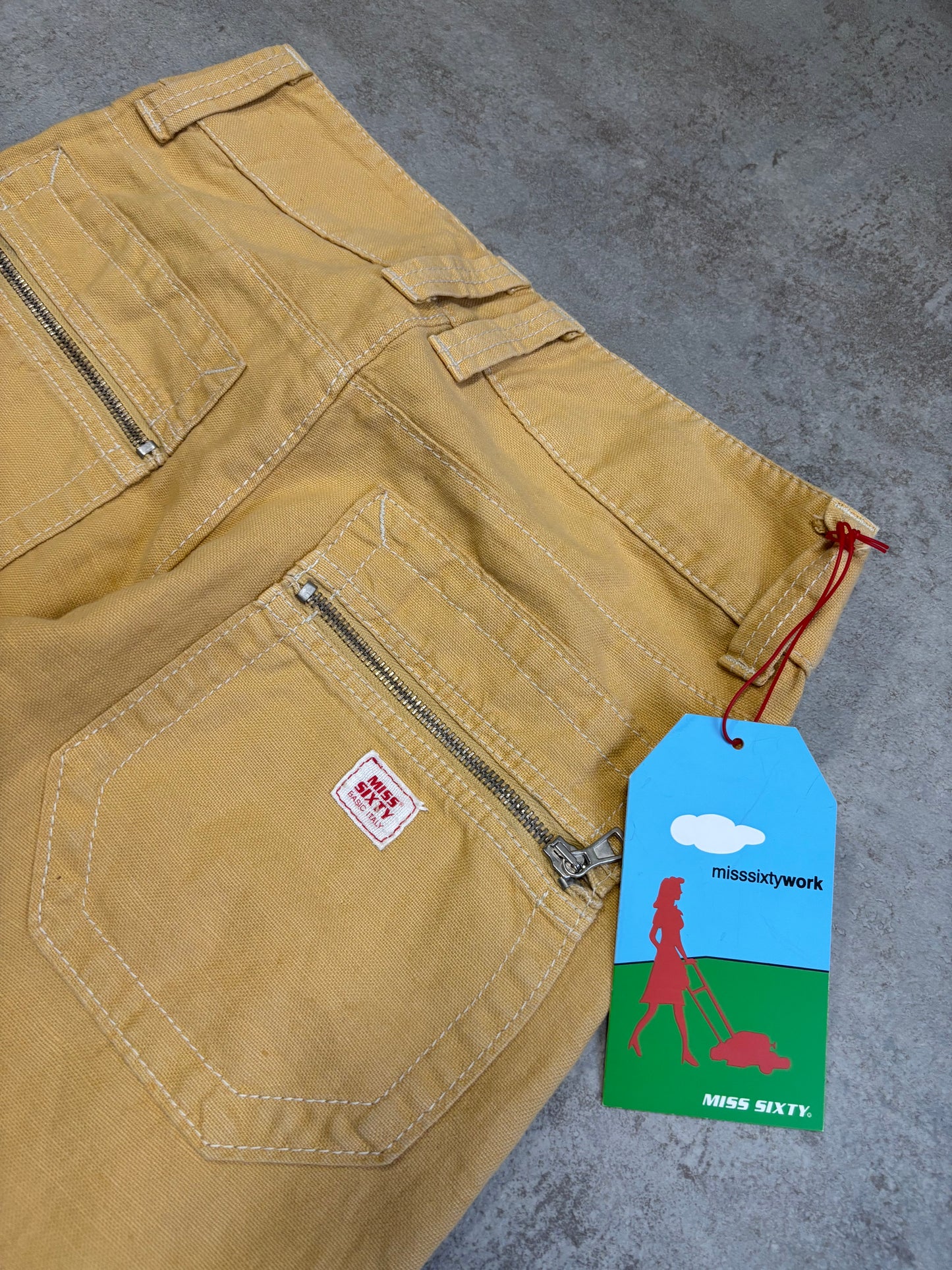 Pantalones Worker Cargo Miss Sixty 00s Vintage - S