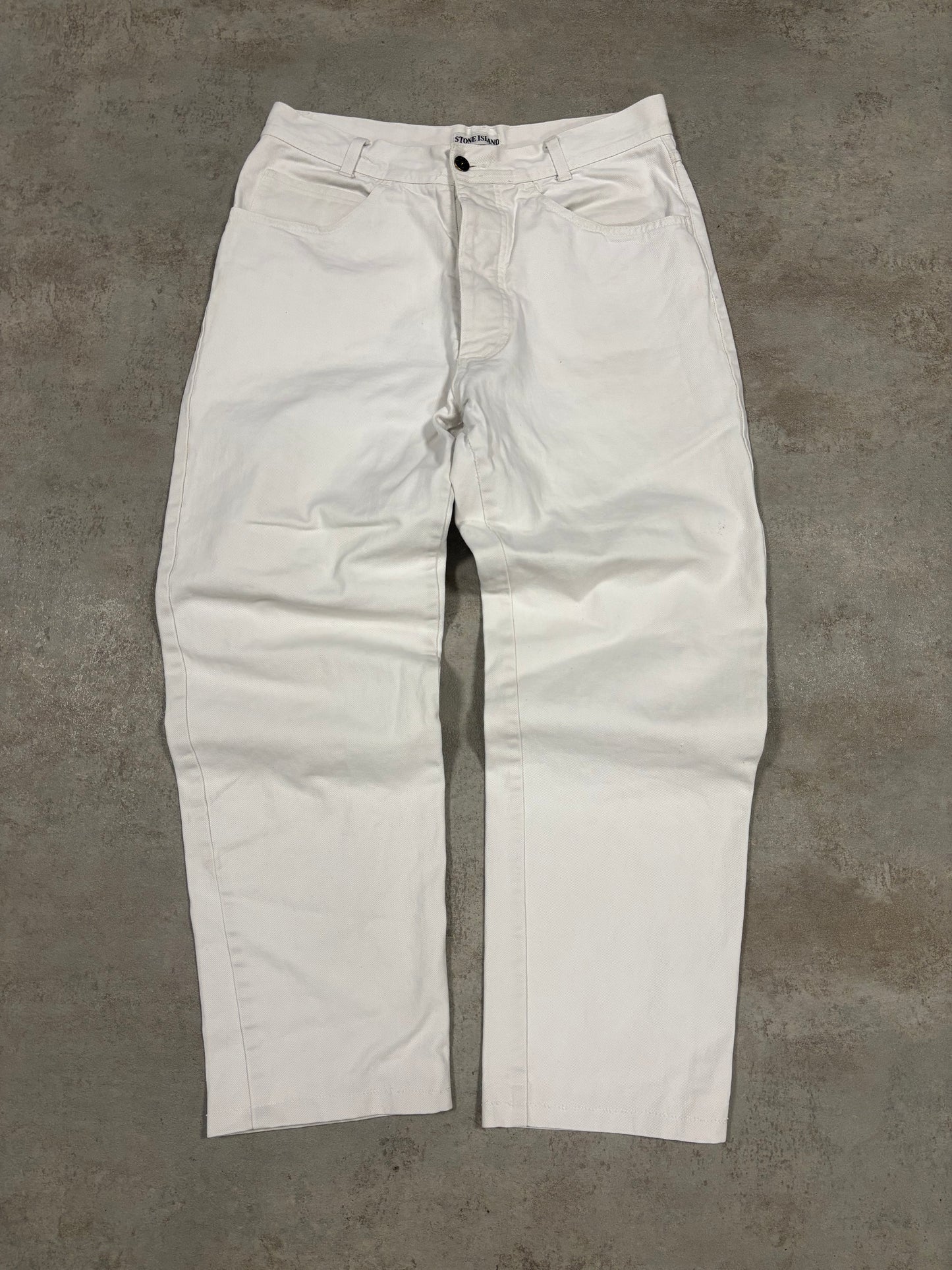 Pantalones Rectos Stone Island 90s Vintage - M