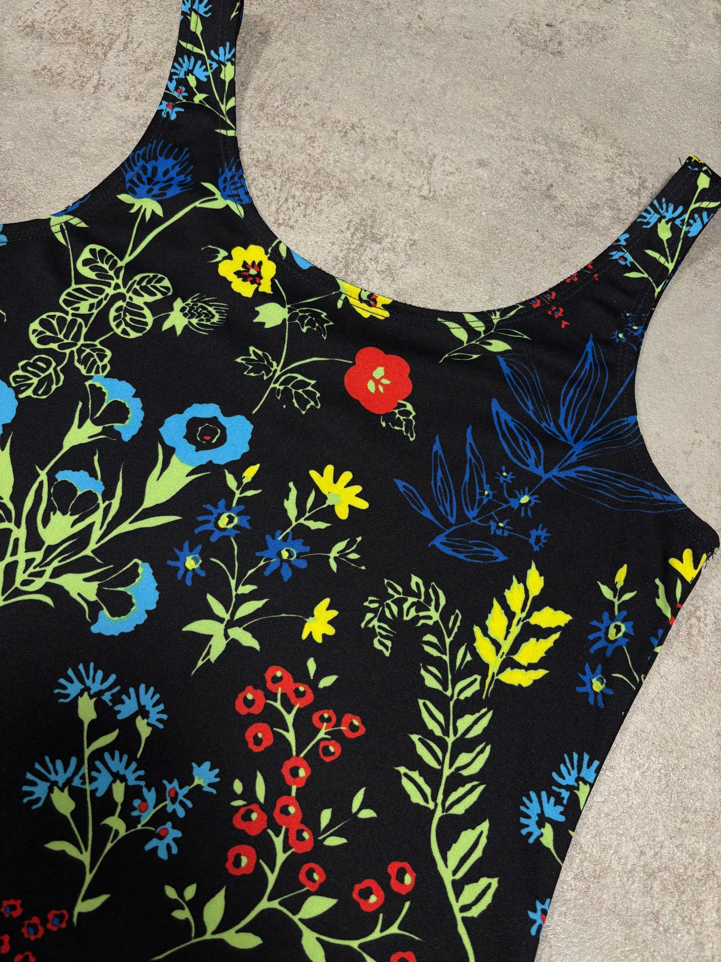 Vestido Elástico Versace Jeans Couture 00s Vintage - M