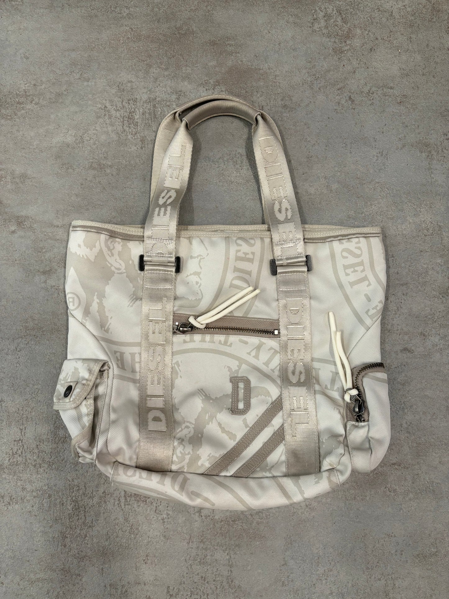 Bolso de Mano ‘Iconic Logo’ Diesel 00s Vintage