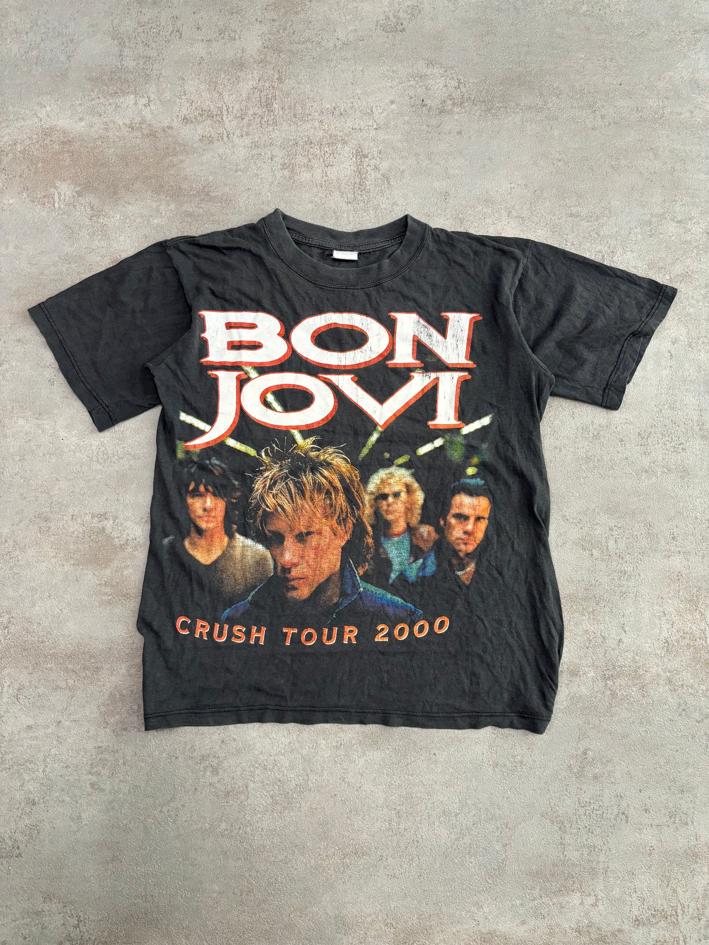 Camiseta ‘Crush Tour 2000’ Bon Jovi Vintage - S