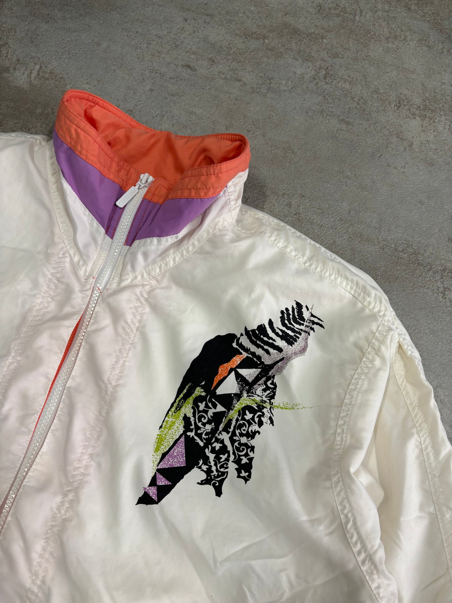 Adidas 80s Vintage 'Graffiti' Jacket - L