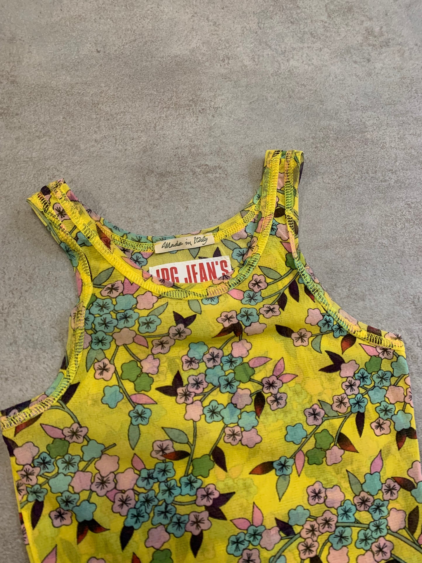 Top Estampado Floral Vintage Jean Paul Gaultier 90’s - S