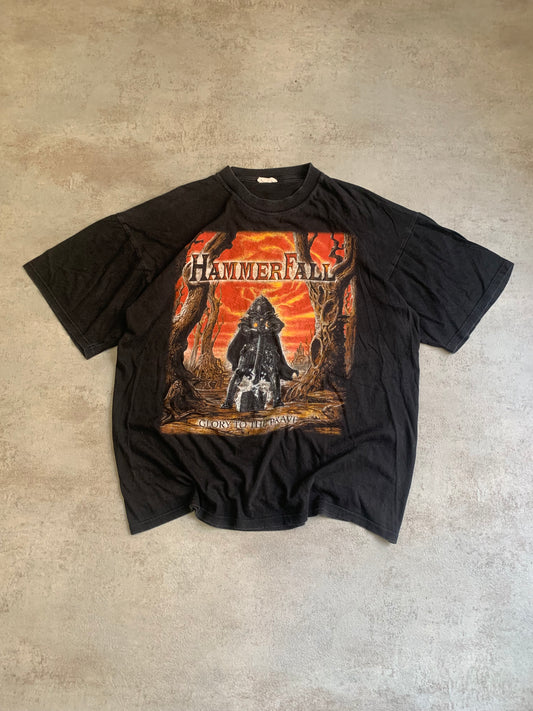 Camiseta Vintage HammerFall 00’s - M