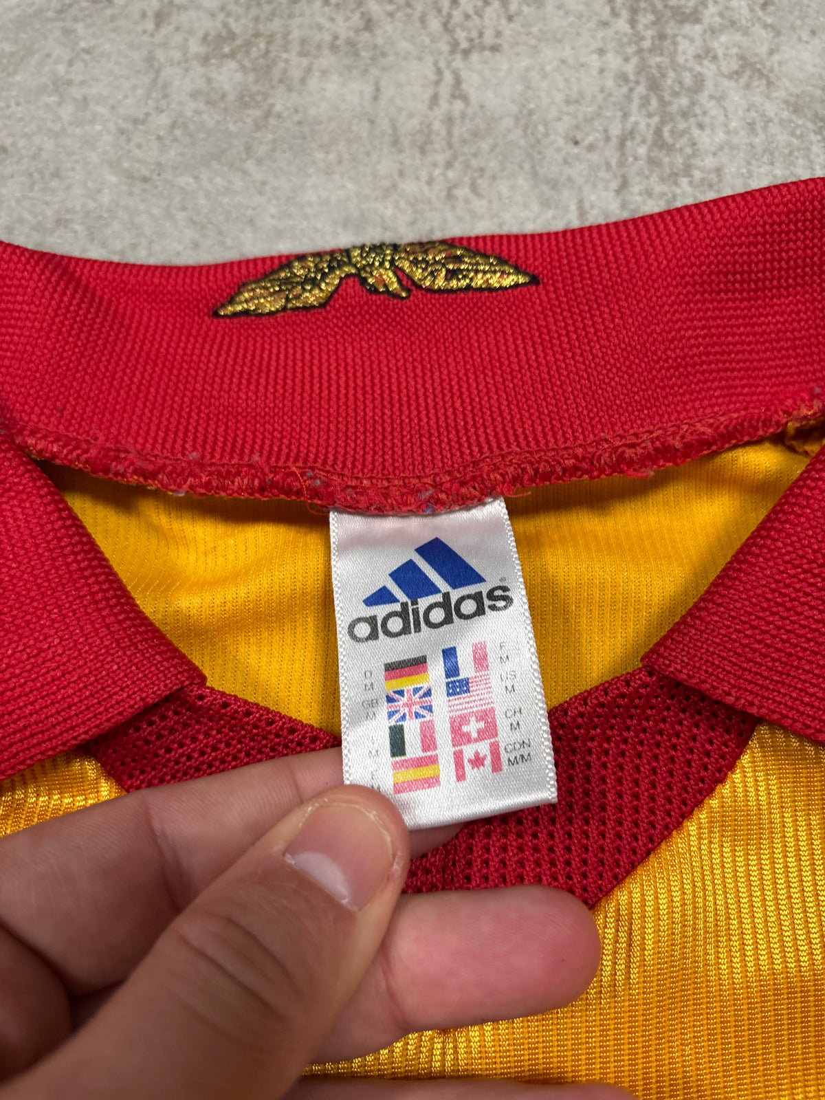 Camiseta Visitante Adidas Benfica 1998/99 Vintage - M
