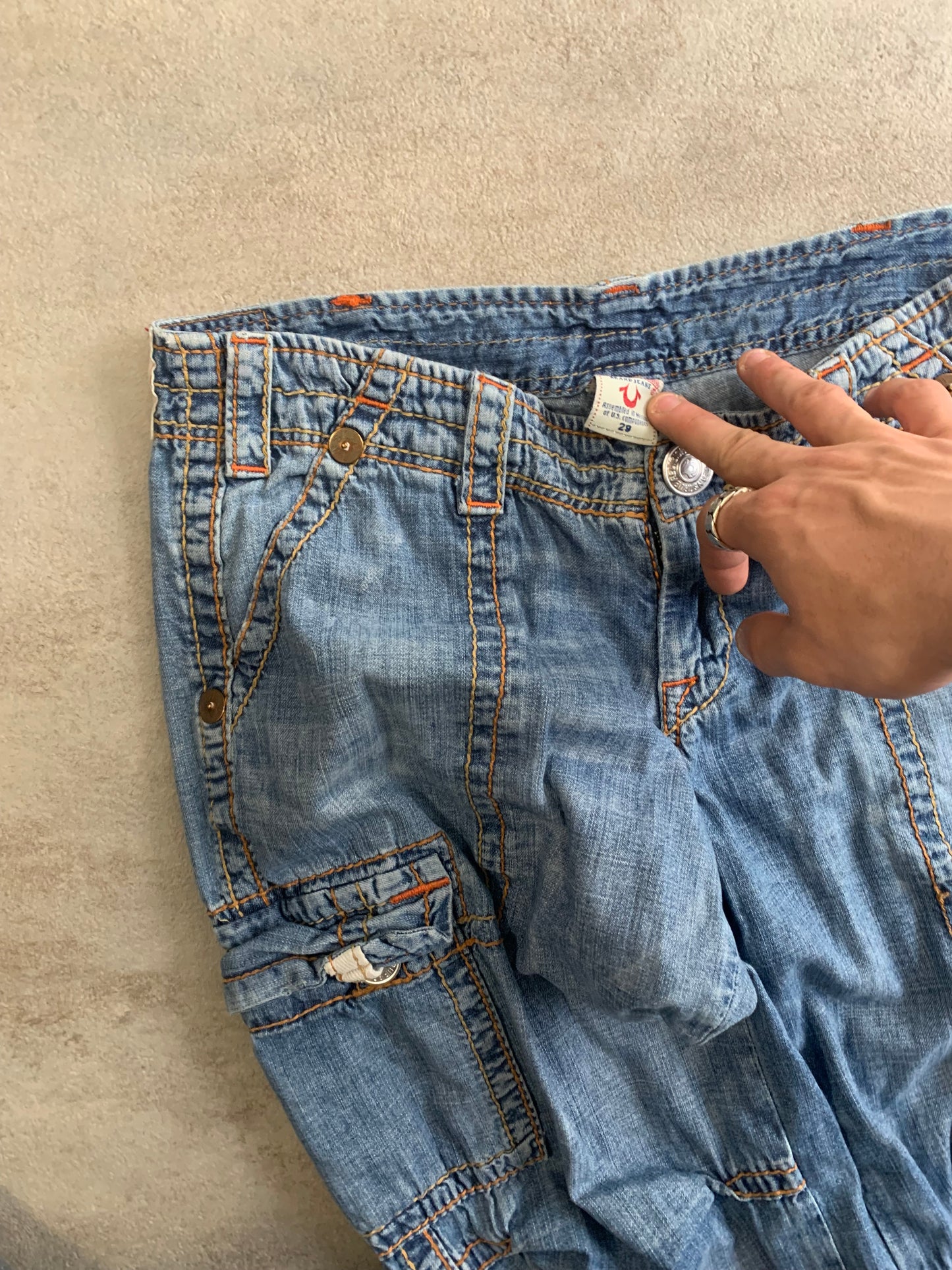 Pantalones Cargo Vintage True Religion 00’s - M