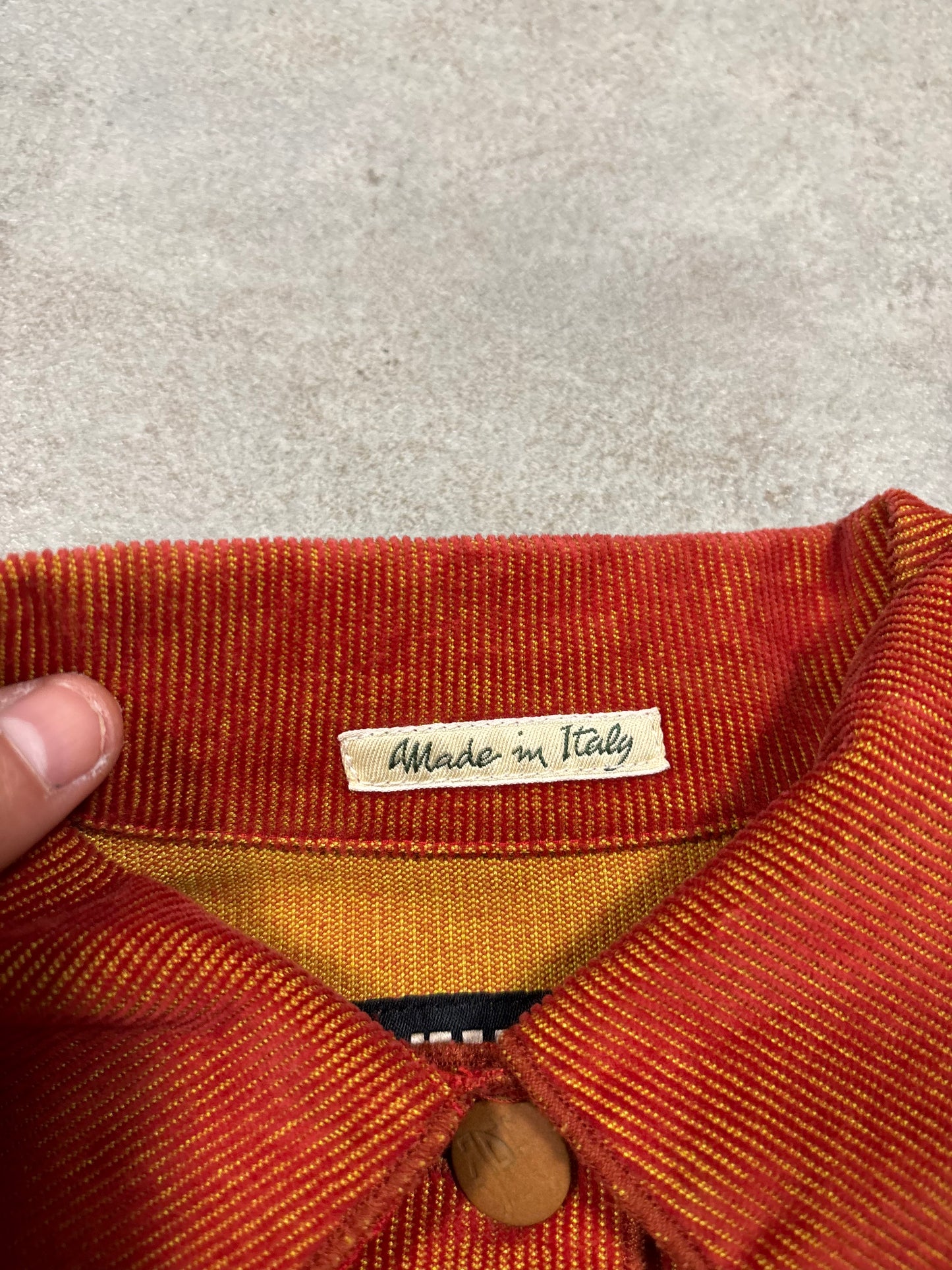 Conjunto Pana Irisdescente Jean Paul Gaultier 90s Vintage - S