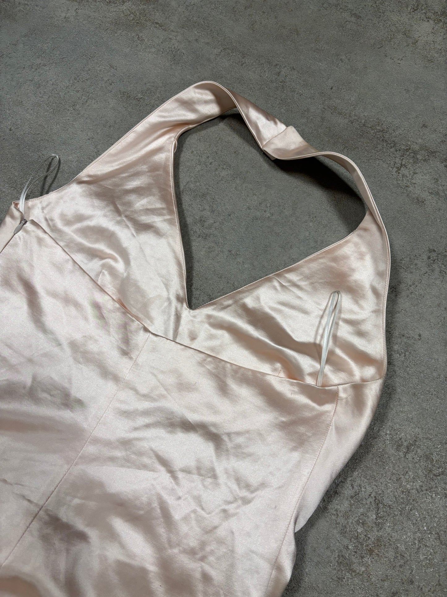 Vestido Cóctel Salvatore Ferragamo 00s Vintage - M