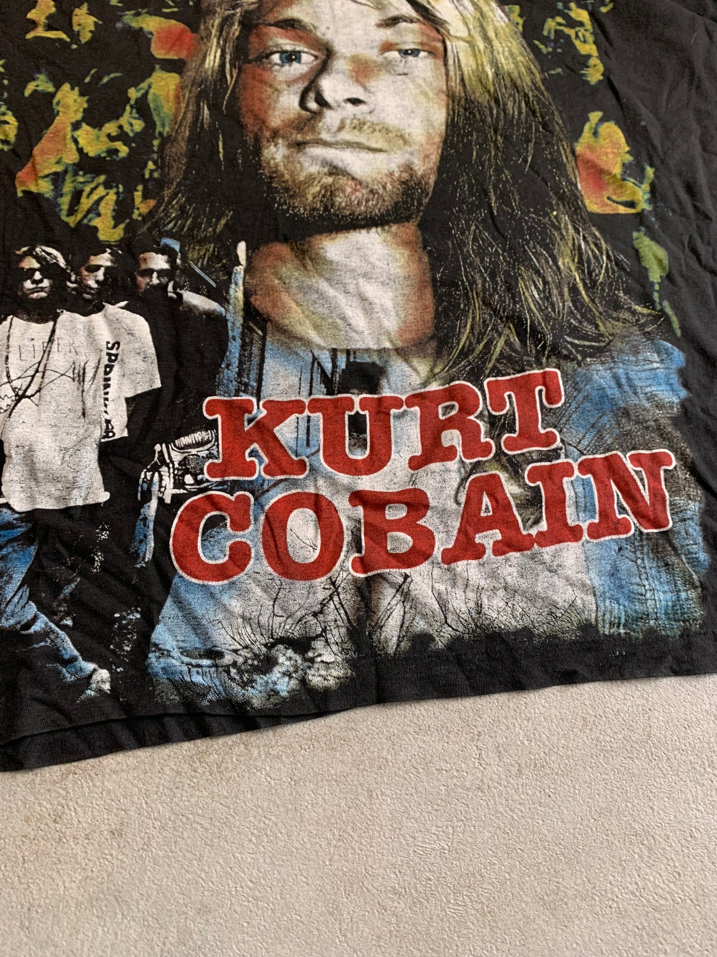 Camiseta Vintage Kurt Cobain Nirvana 90’s Bootleg - M