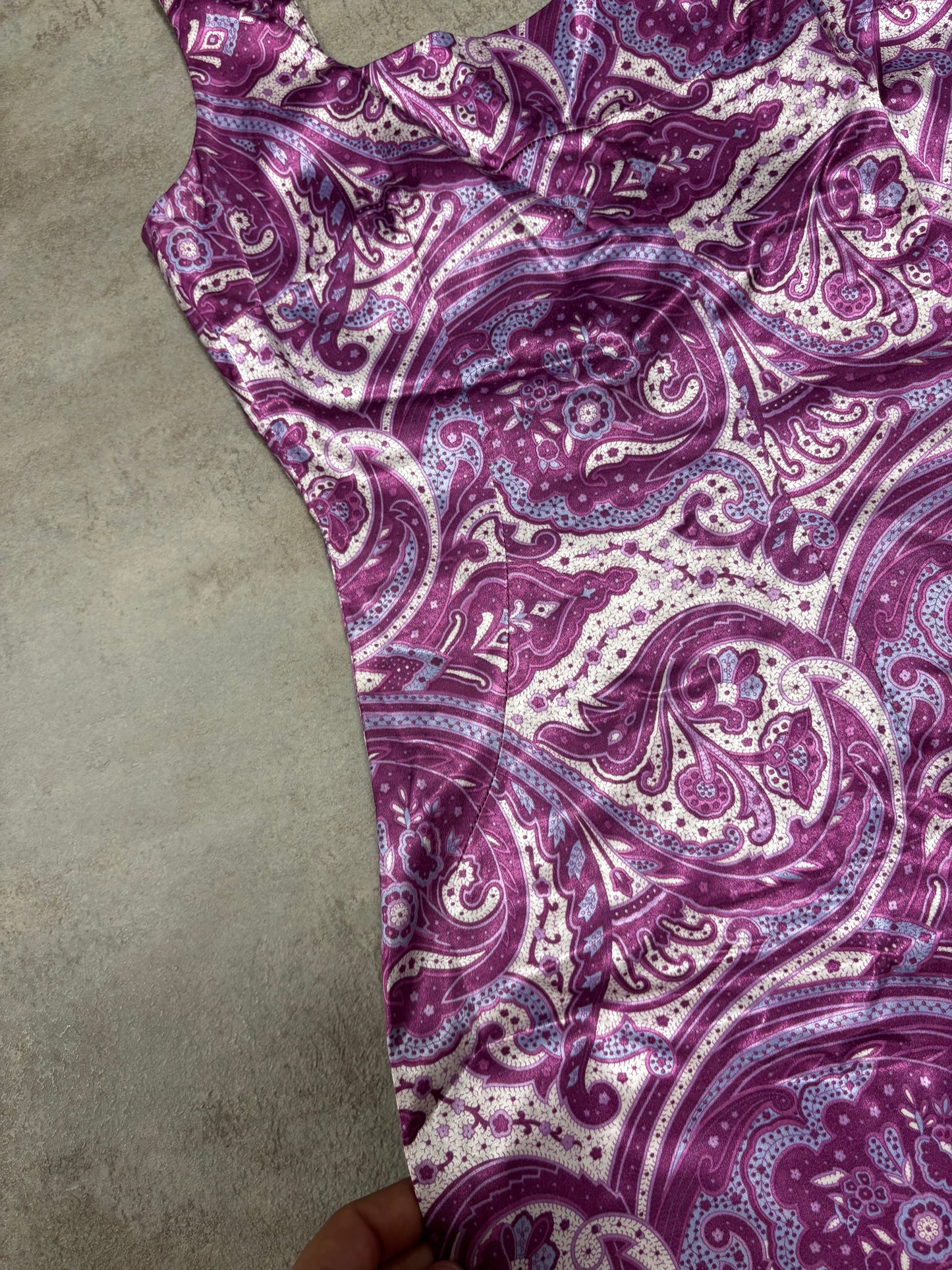 Vestido Paisley Print Dolce & Gabbana 00s Vintage - M