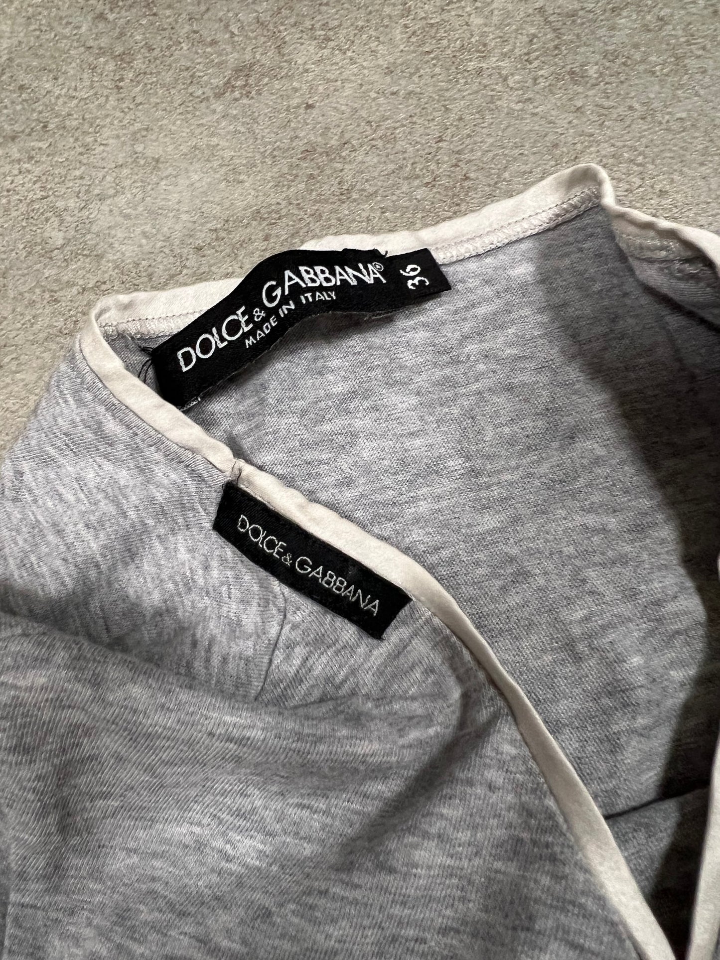 Camiseta Ajustada Vintage Dolce Gabbana 00’s - S