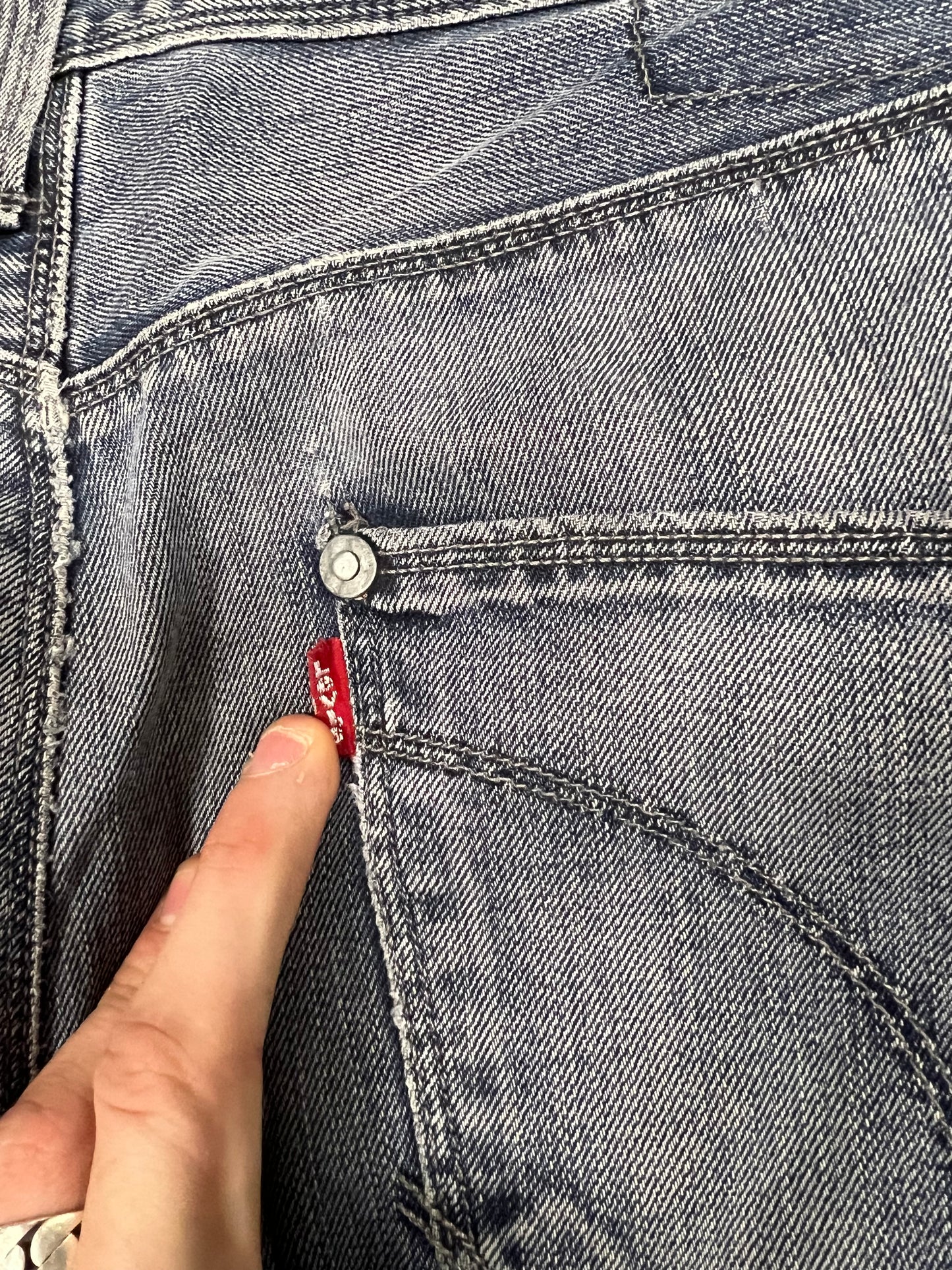 Pantalones Vaqueros Asimétricos  Vintage Levi’s Engineered 00’s - S