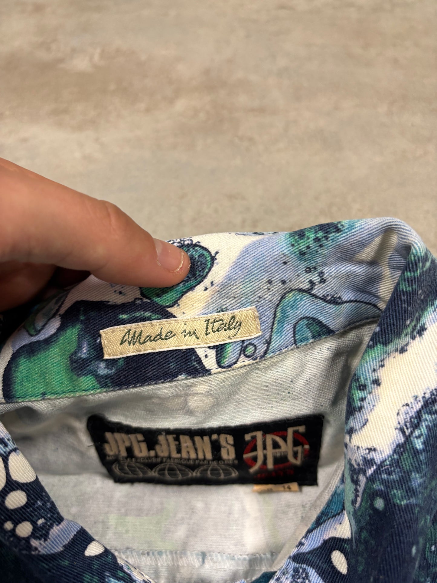 Chaqueta Estampado ‘Bacteria’ Jean Paul Gaultier 2001 Vintage - M Woman