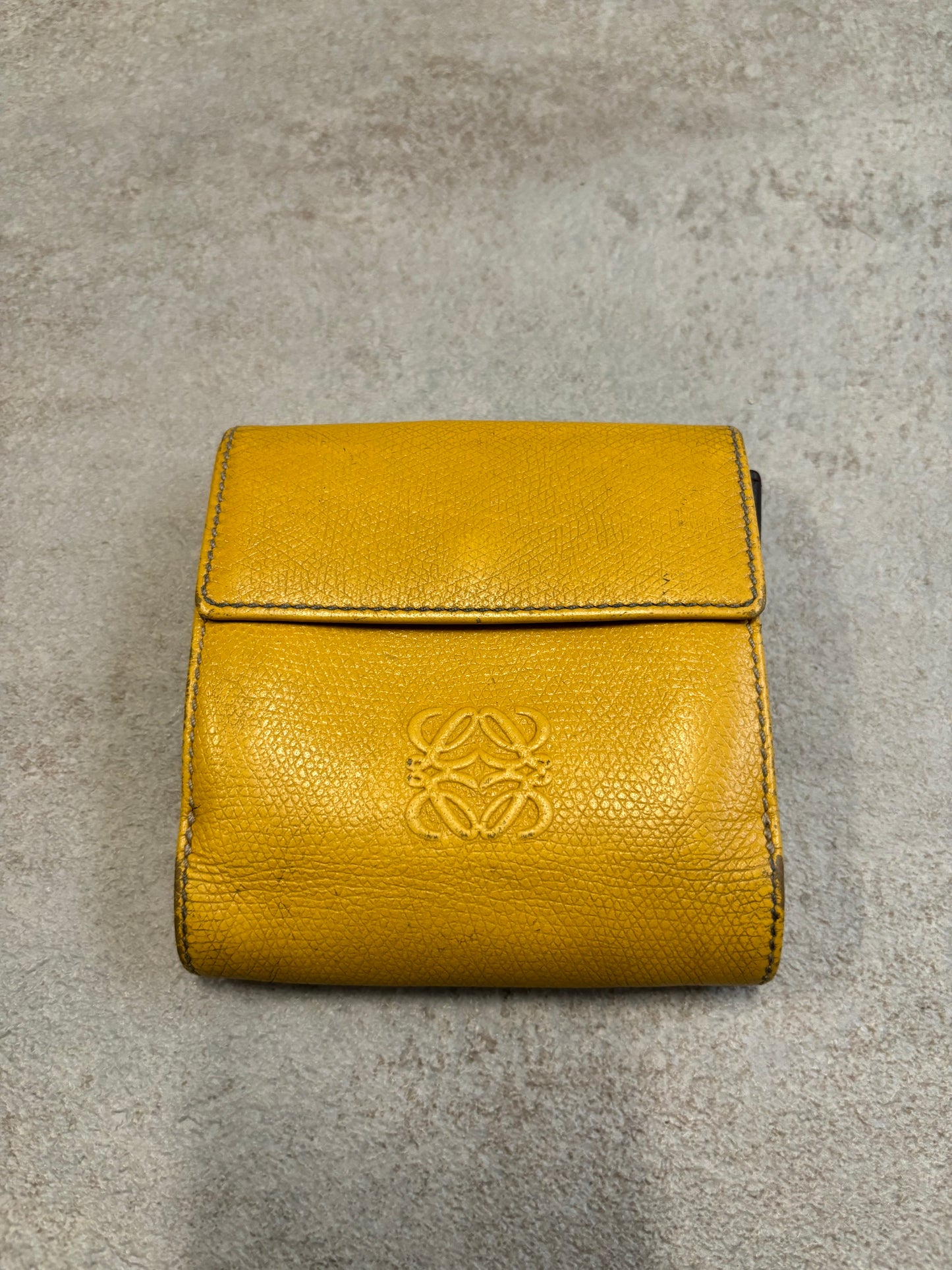 Cartera Cuero Loewe 00s Vintage