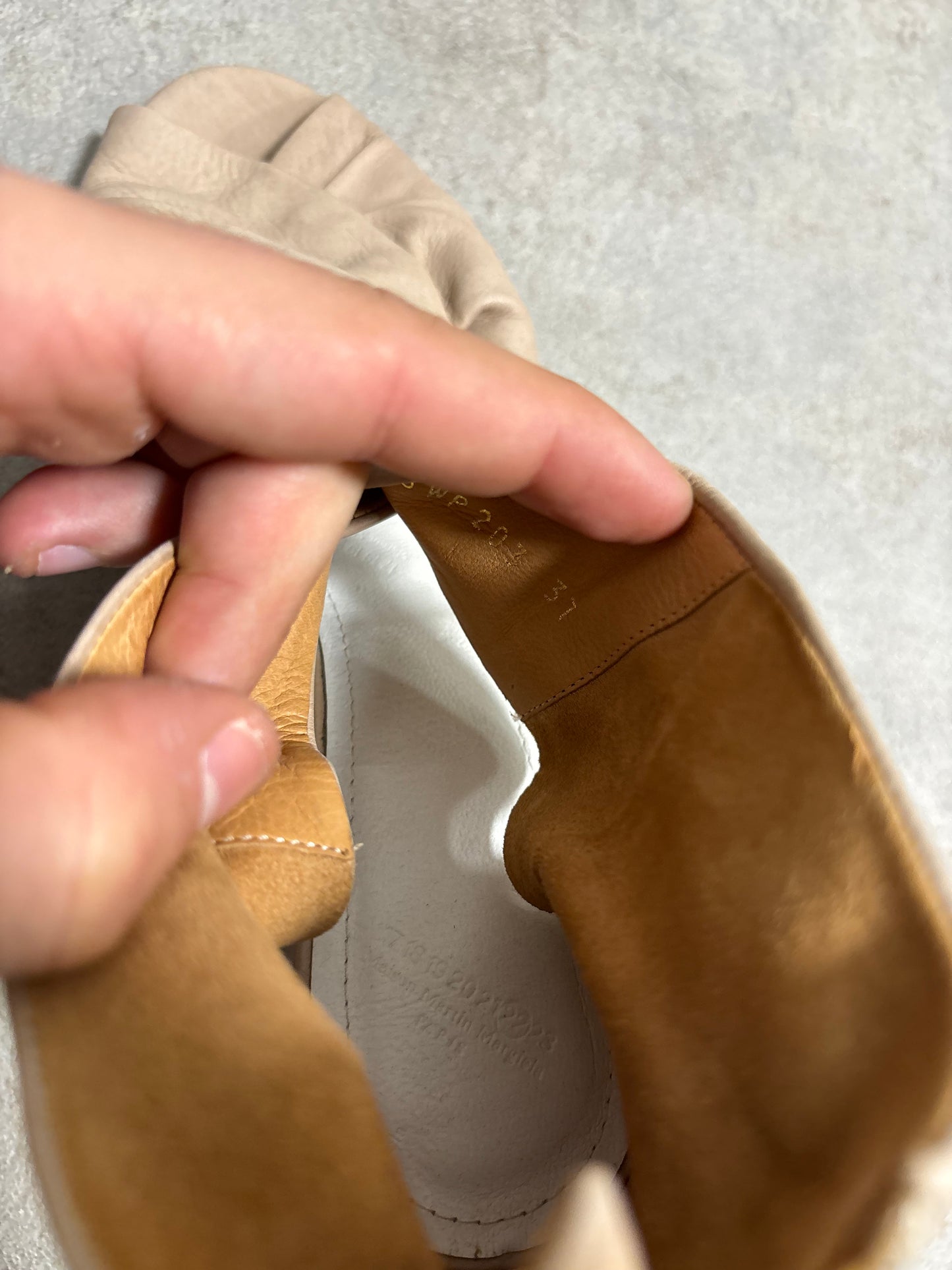 Tacones Cuero Martin Maison Margiela - 37