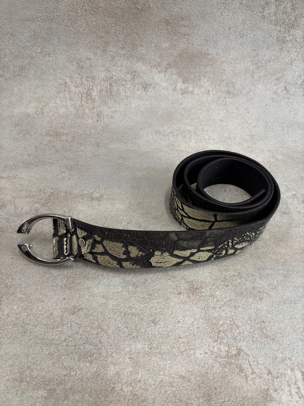 Cinturón ‘Escamas Serpiente’ Just Cavalli Y2K Vintage