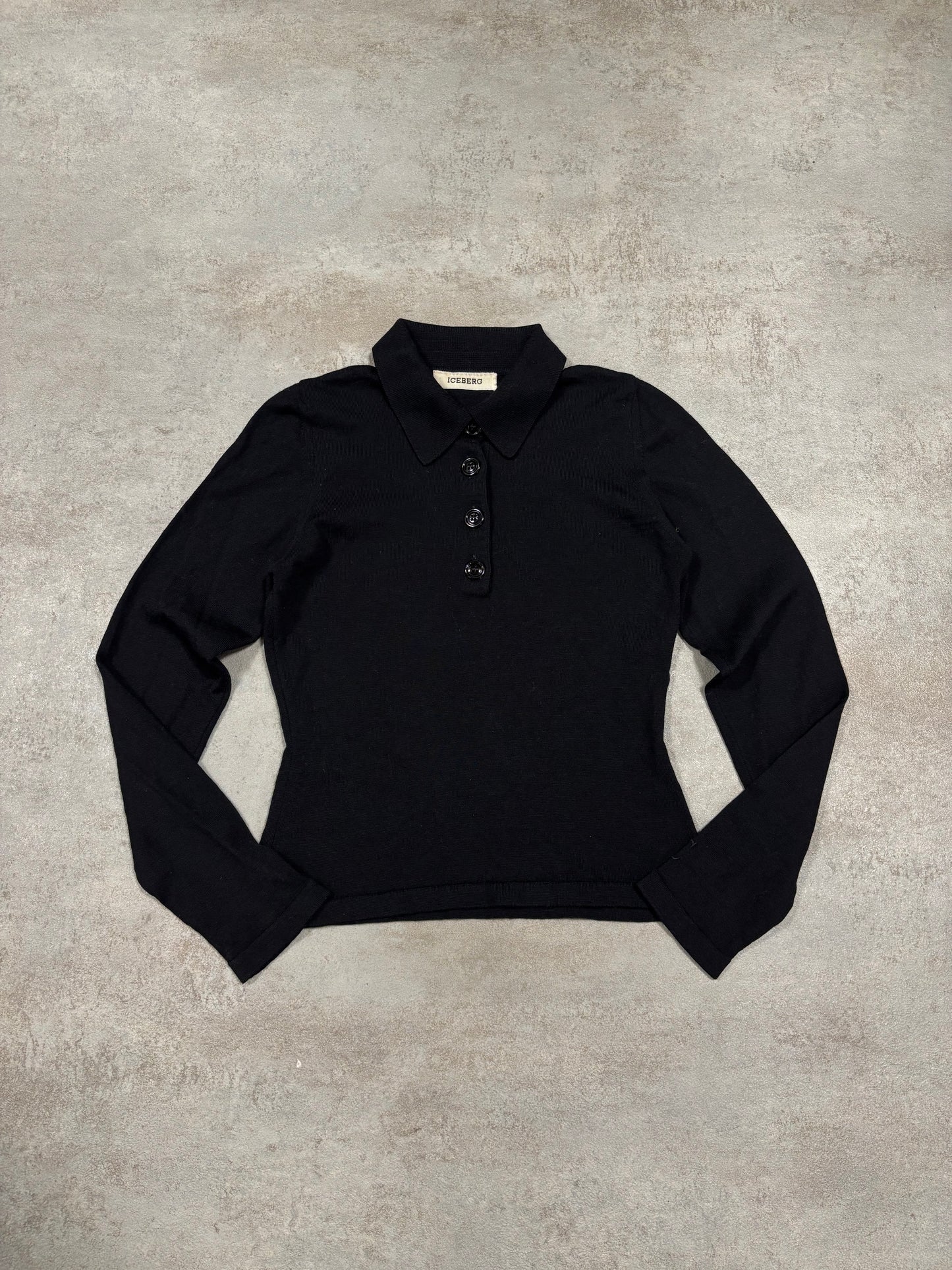 Jersey Cardigan Iceberg 00s Vintage - S