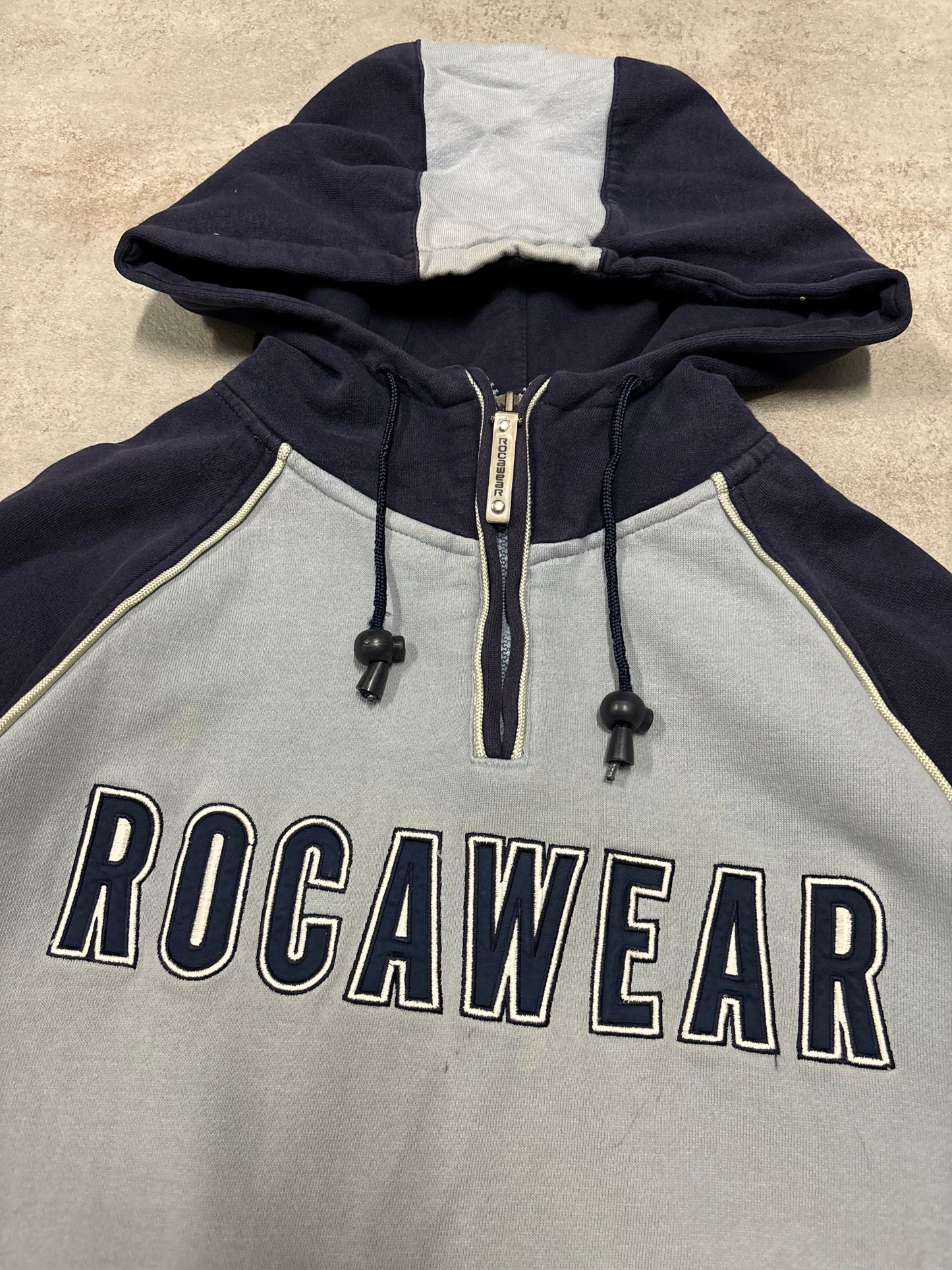 Sudadera 1/2 Zip Rocawear 00s Vintage - M