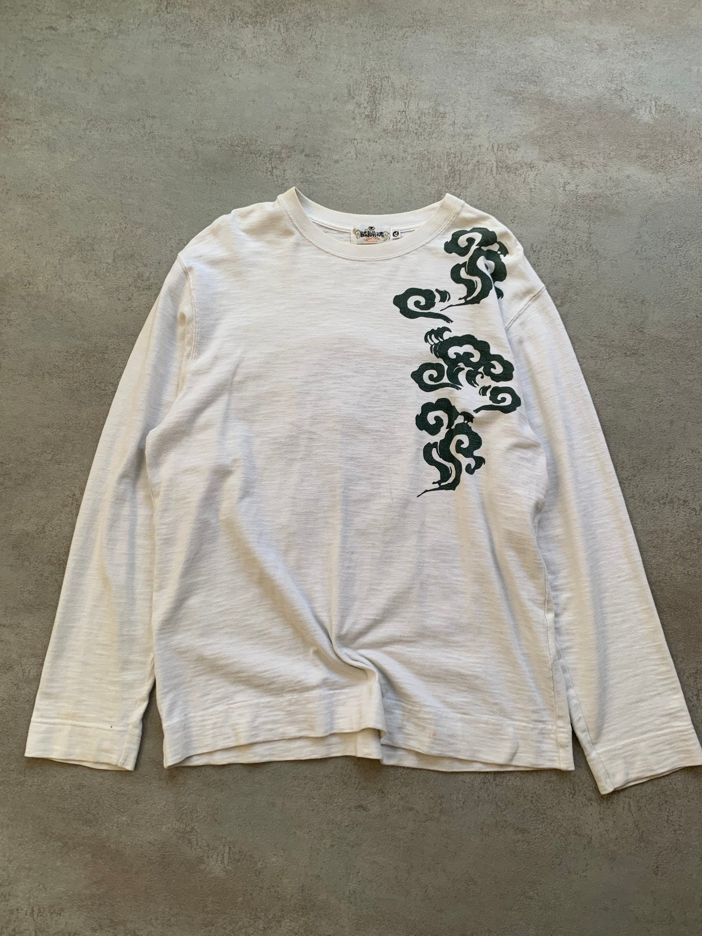 Sudadera Kara Kuri ‘Embroidered Drawing’ 00s Vintage - L