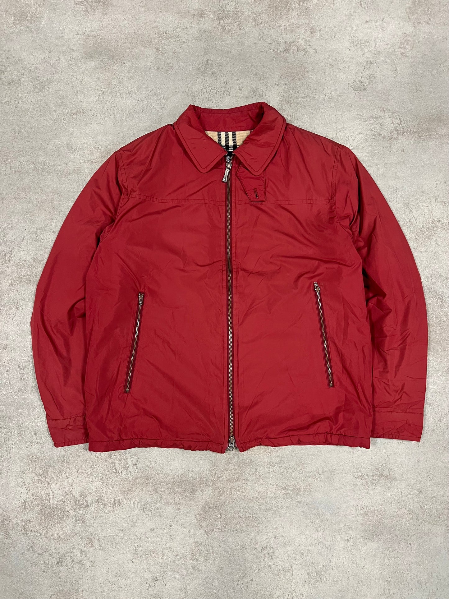 Chaqueta Harrington Vintage Burberry Novacheck - M