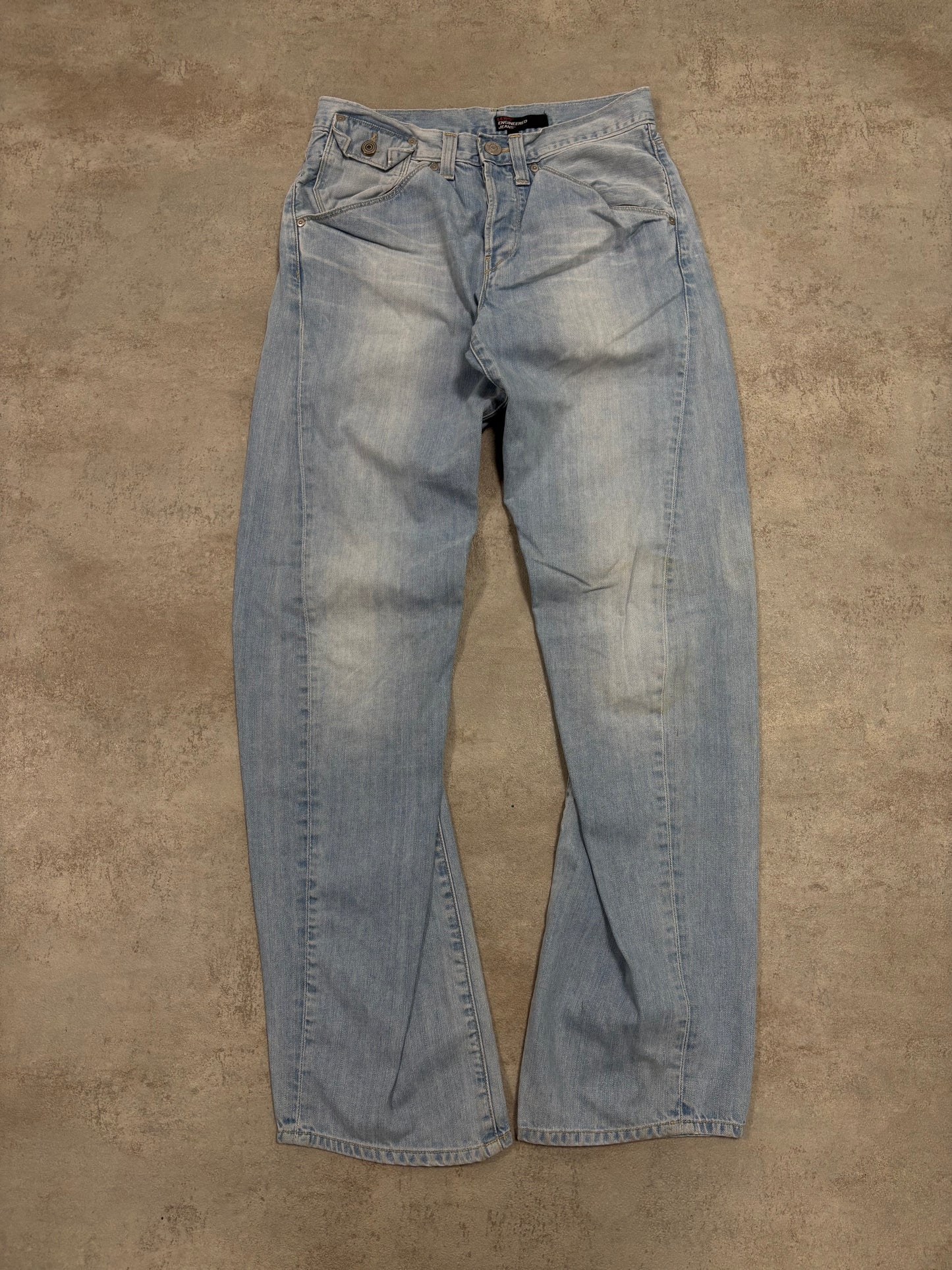 Pantalones Rectos Levi’s Engineered 00s Vintage - S