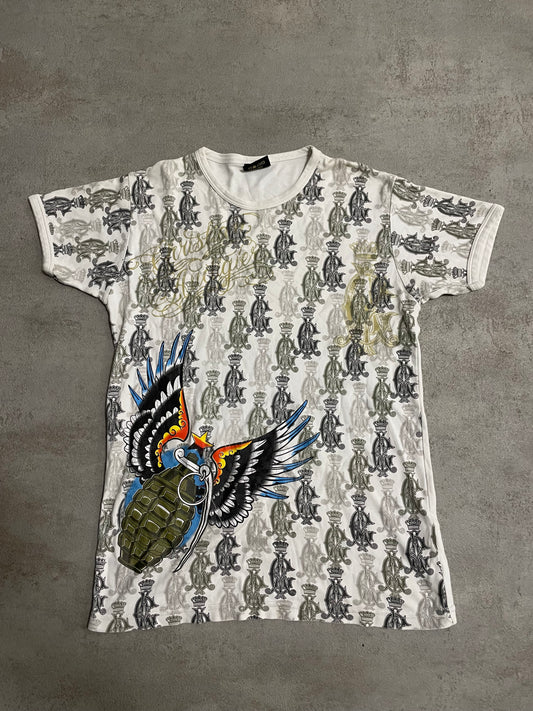 Camiseta Christian Audigier 00s Vintage - S