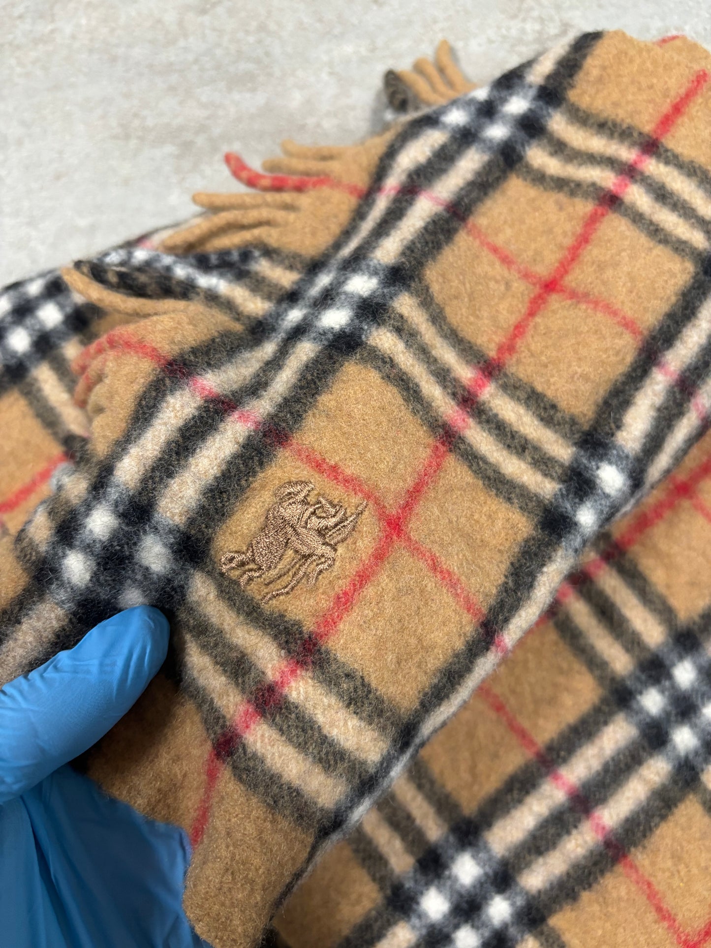 Bufanda ‘Nova Check’ Burberry 00s Vintage