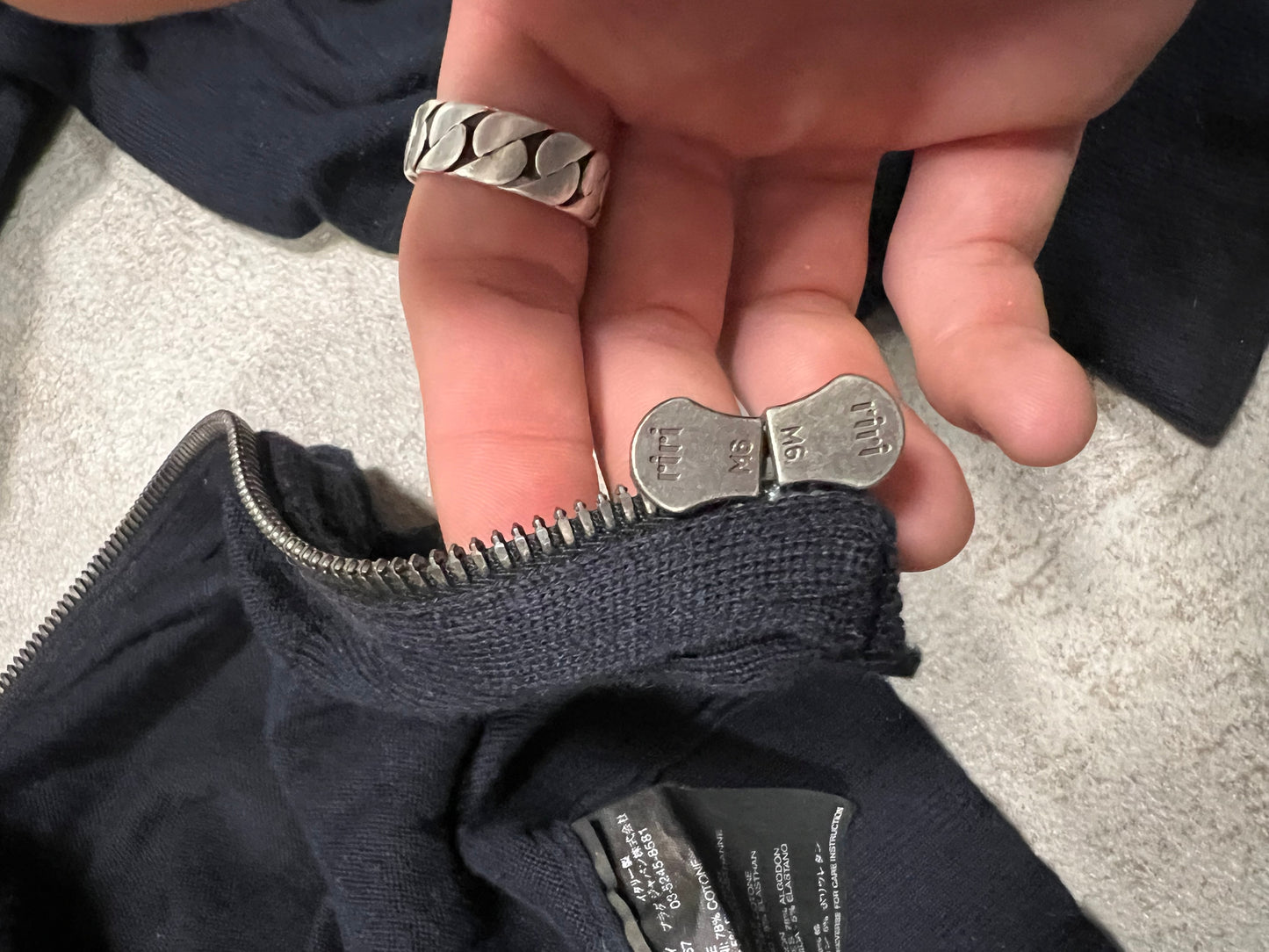 Jersey Lana Vintage Prada ‘Nylon Pokets ‘ 90’s - M