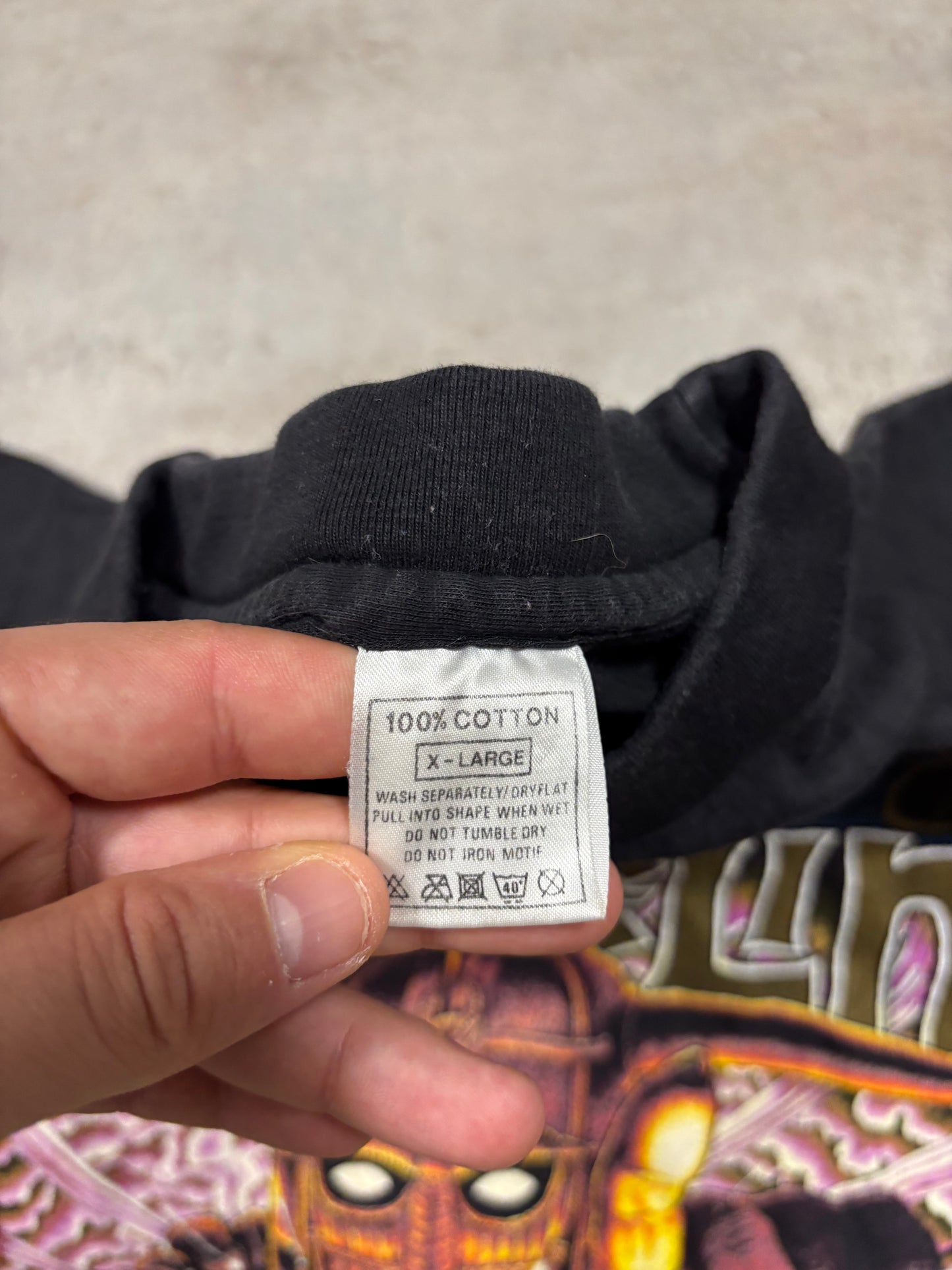 Camiseta Gráfica Led Zeppelin ‘Hammer Of The Gods’ 90s Vintage - M