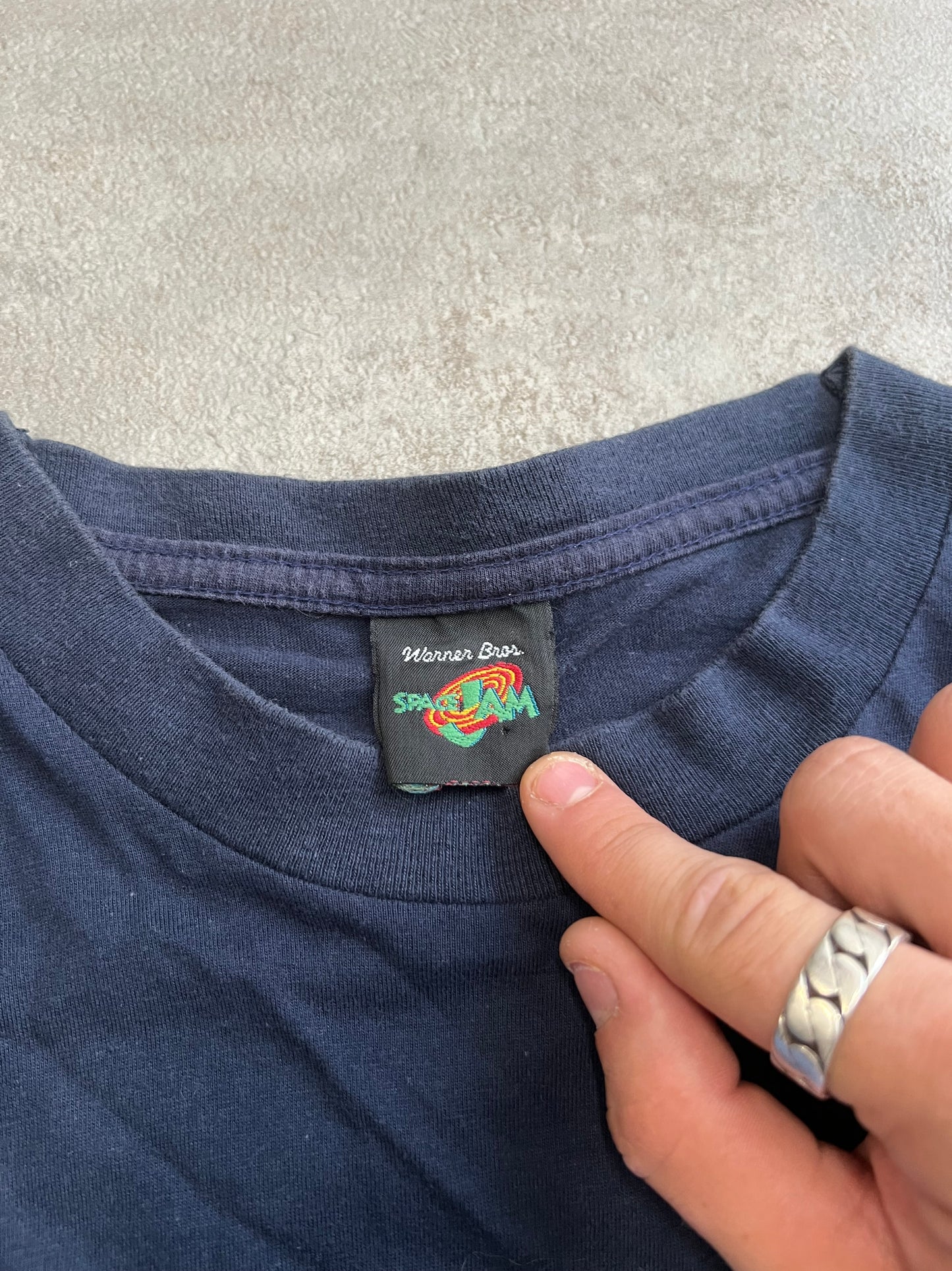 Camiseta Vintage Looney Tunes Space Jam 1997 - L